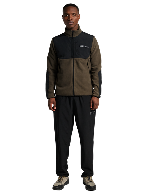 HALO BLOCKED ZIP FLEECE