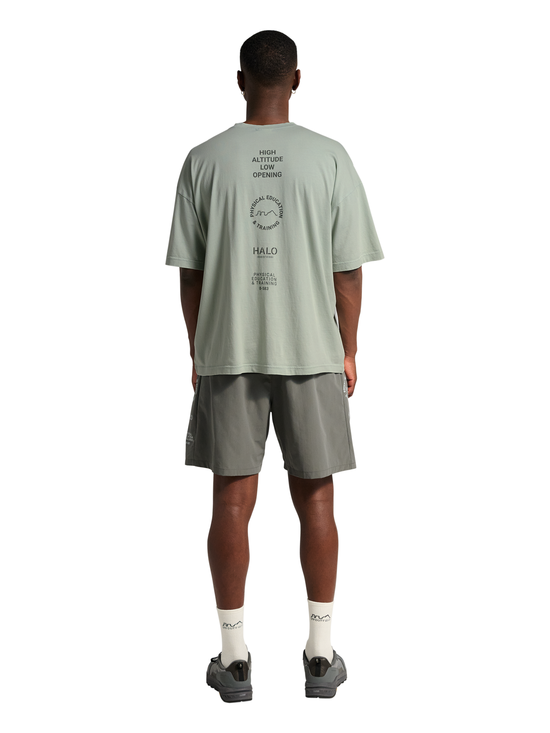 HALO GRAPHIC LOGO BOXY T-SHIRT
