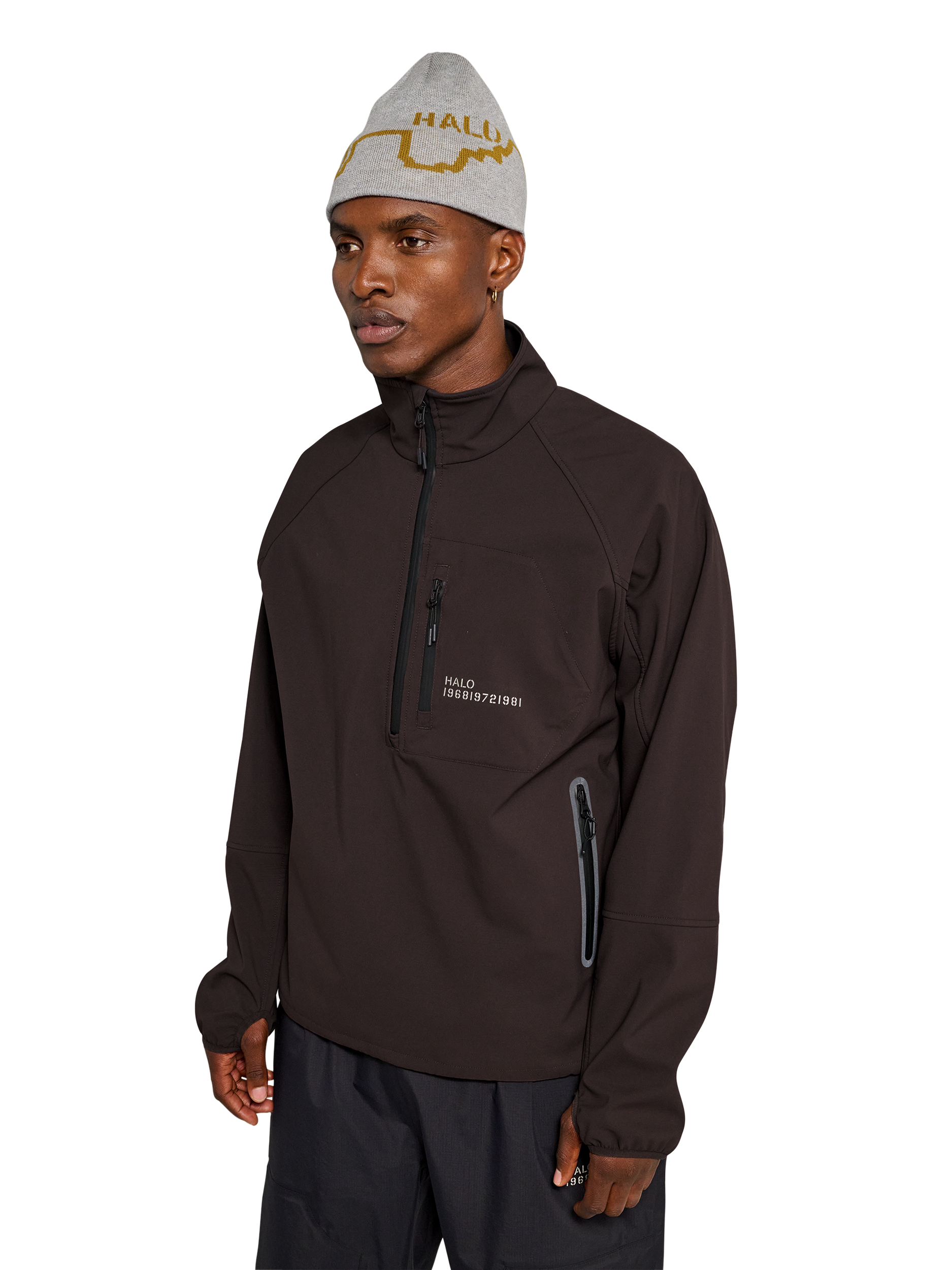 HALO ELITE SOFTSHELL HALF ZIP