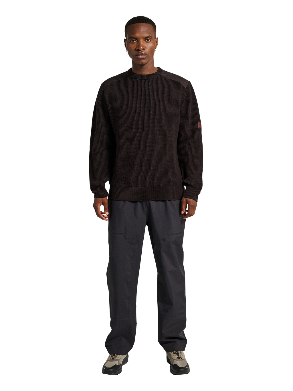 HALO WOOL CREW KNIT