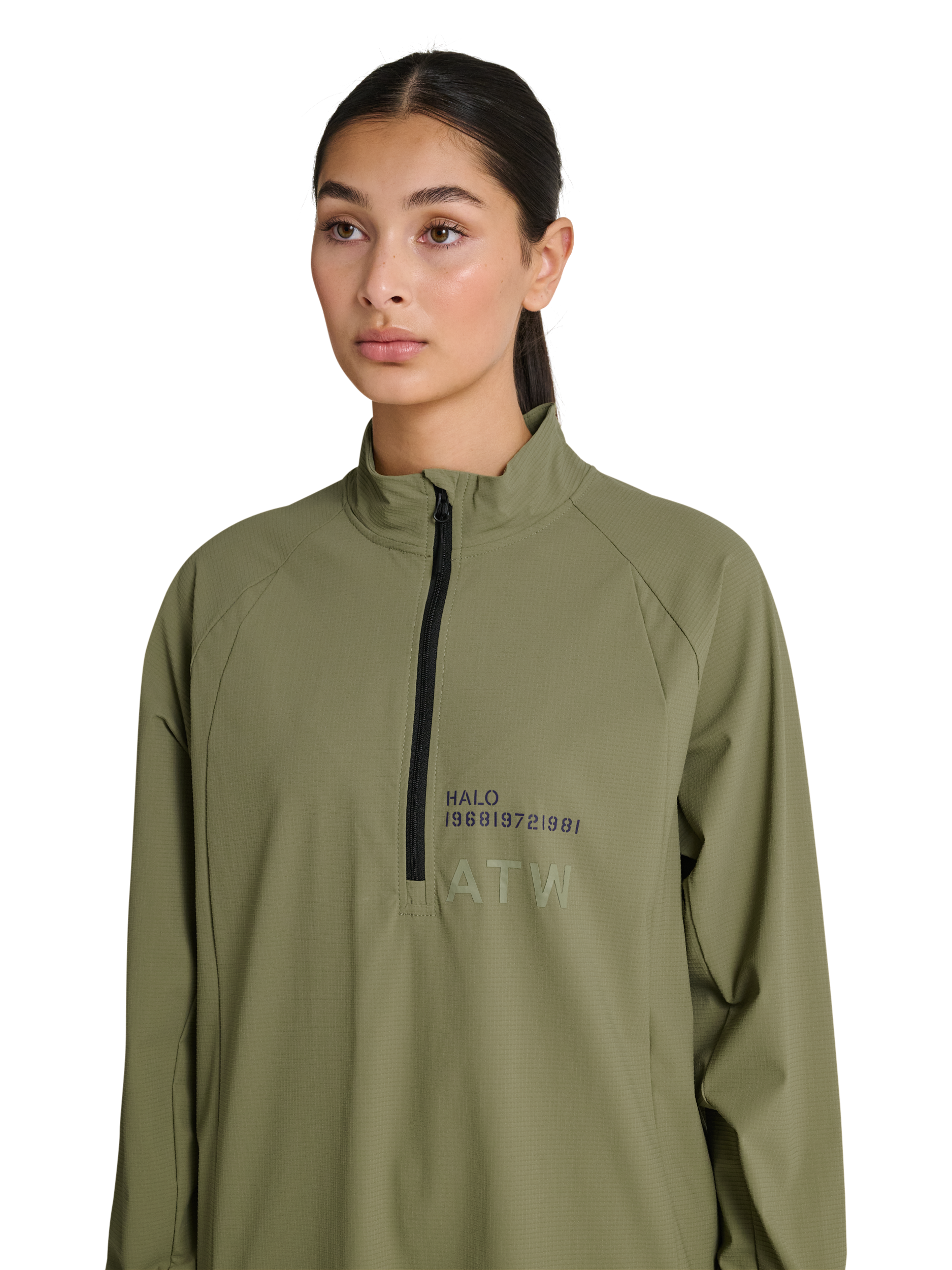 HALO AIR HALF ZIP SHIRT