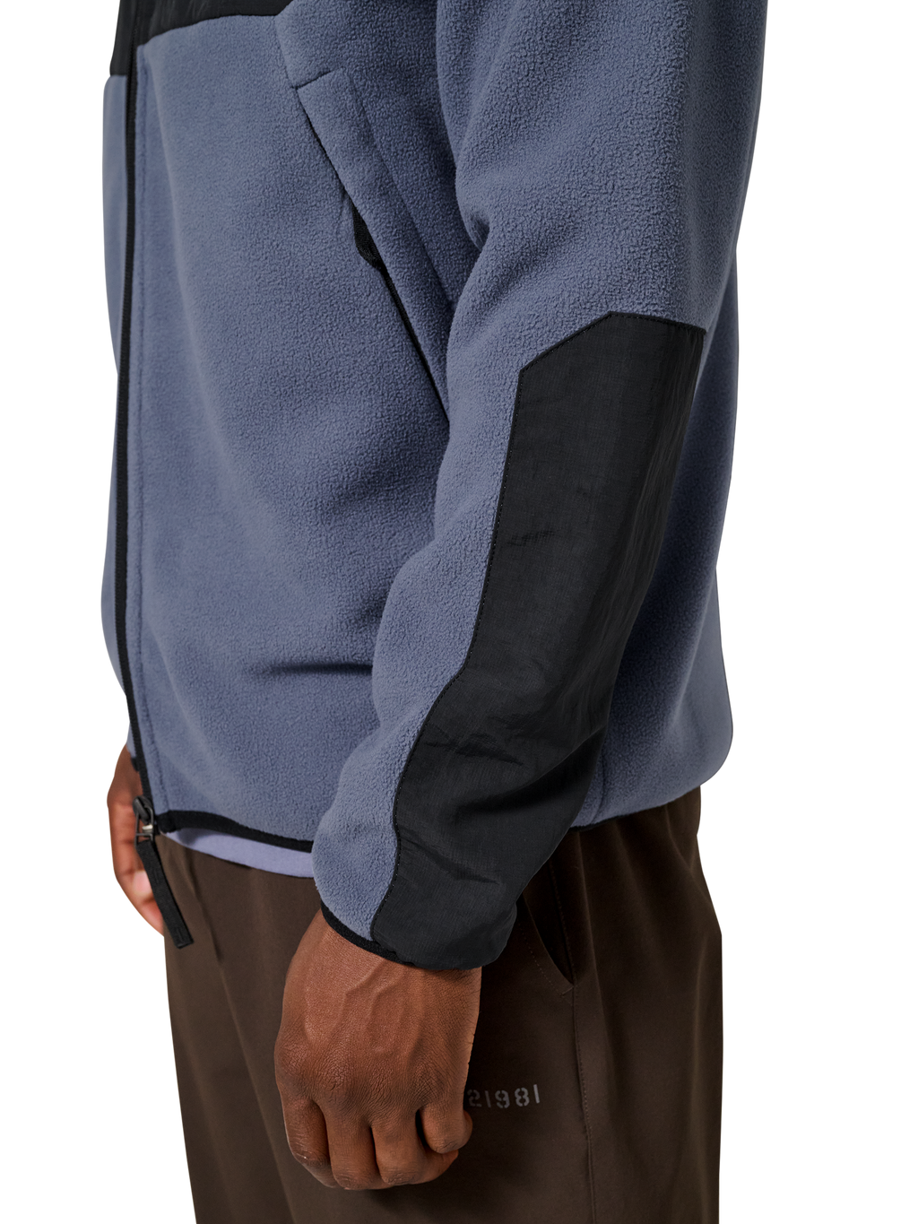 HALO BLOCKED ZIP FLEECE