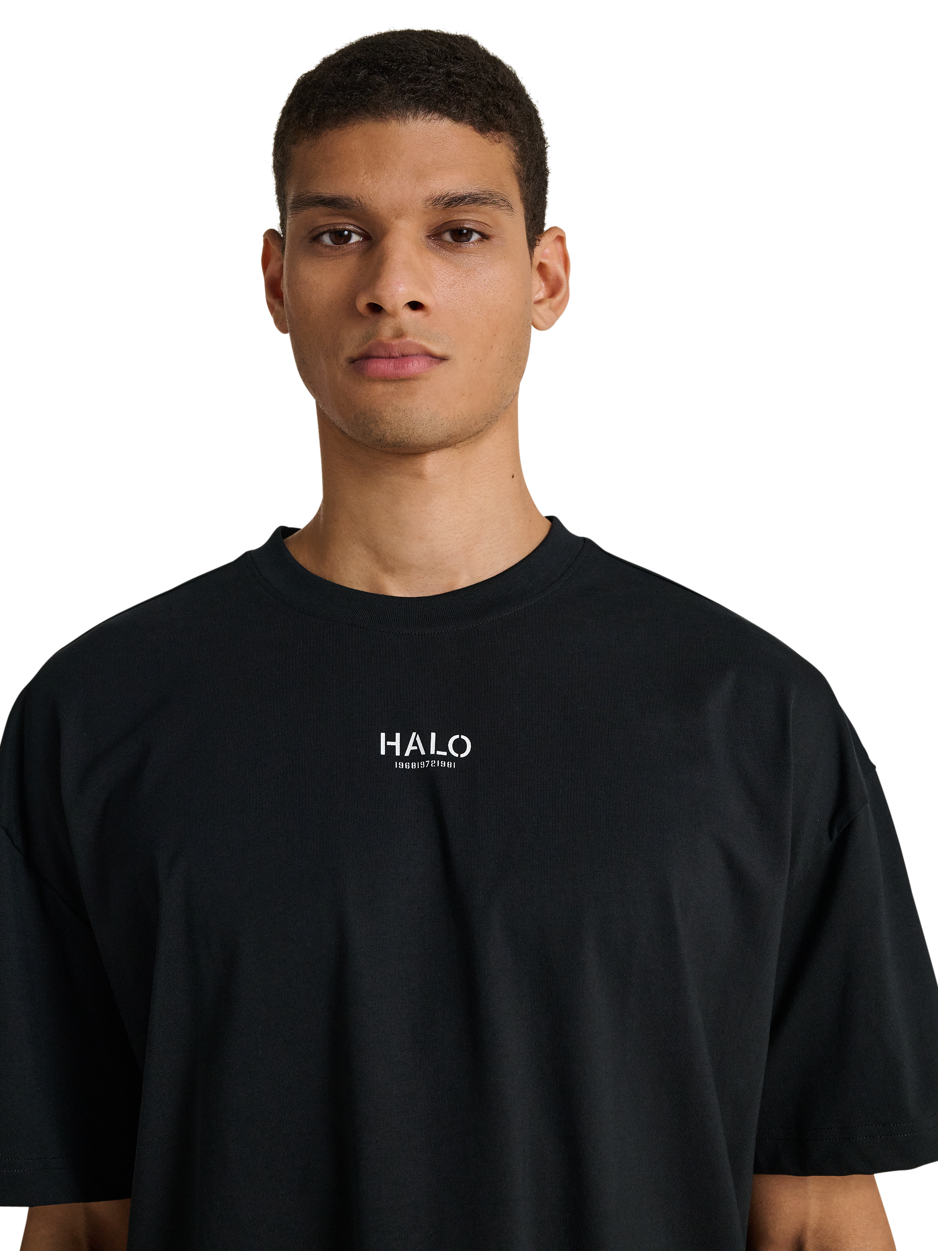 HALO GRAPHIC BOXY T-SHIRT