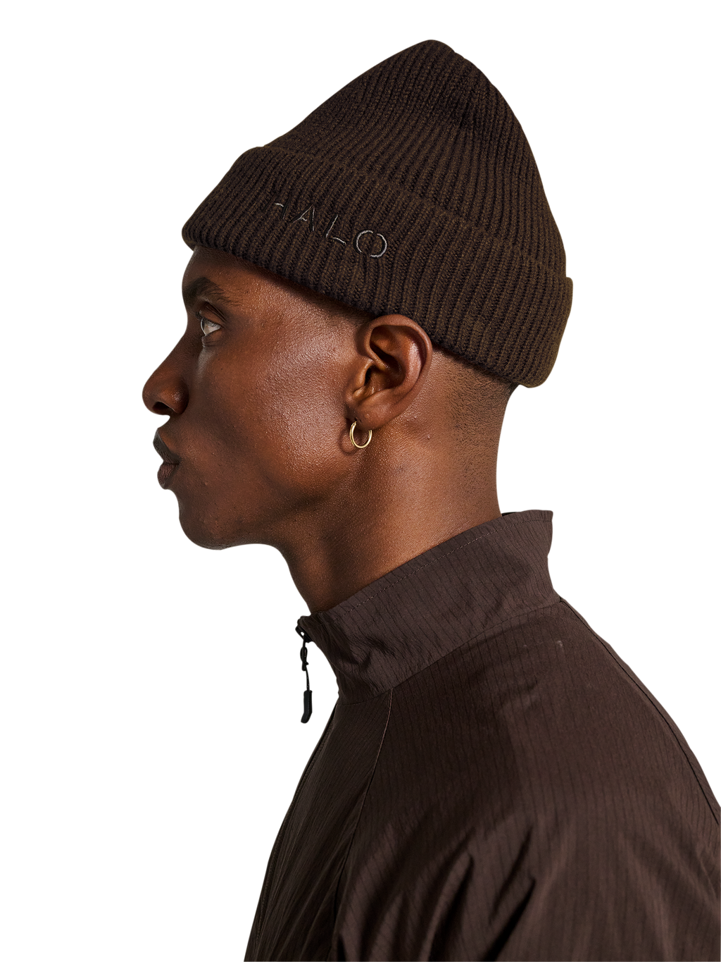 HALO  WOOL RIB BEANIE