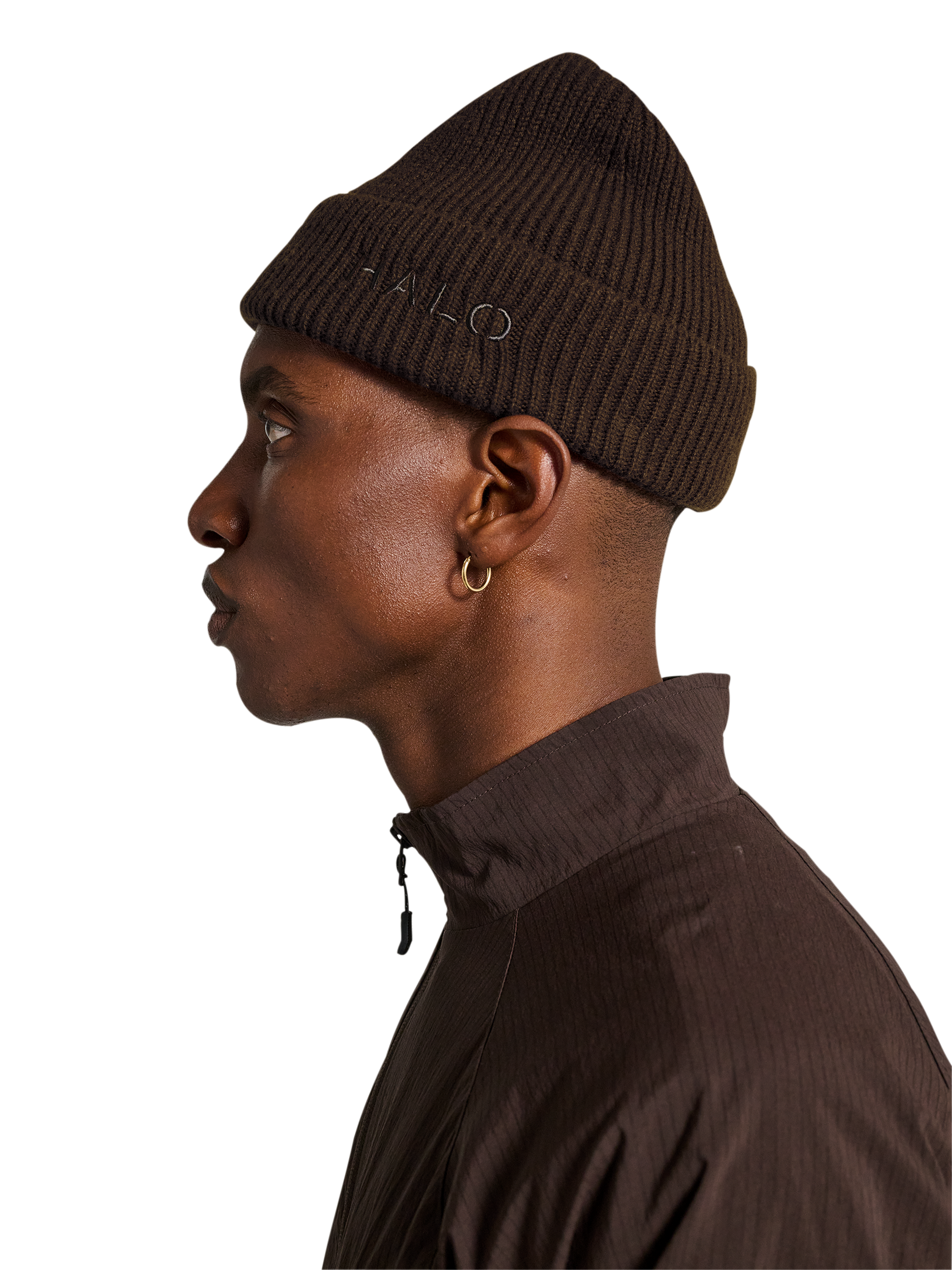 HALO  WOOL RIB BEANIE