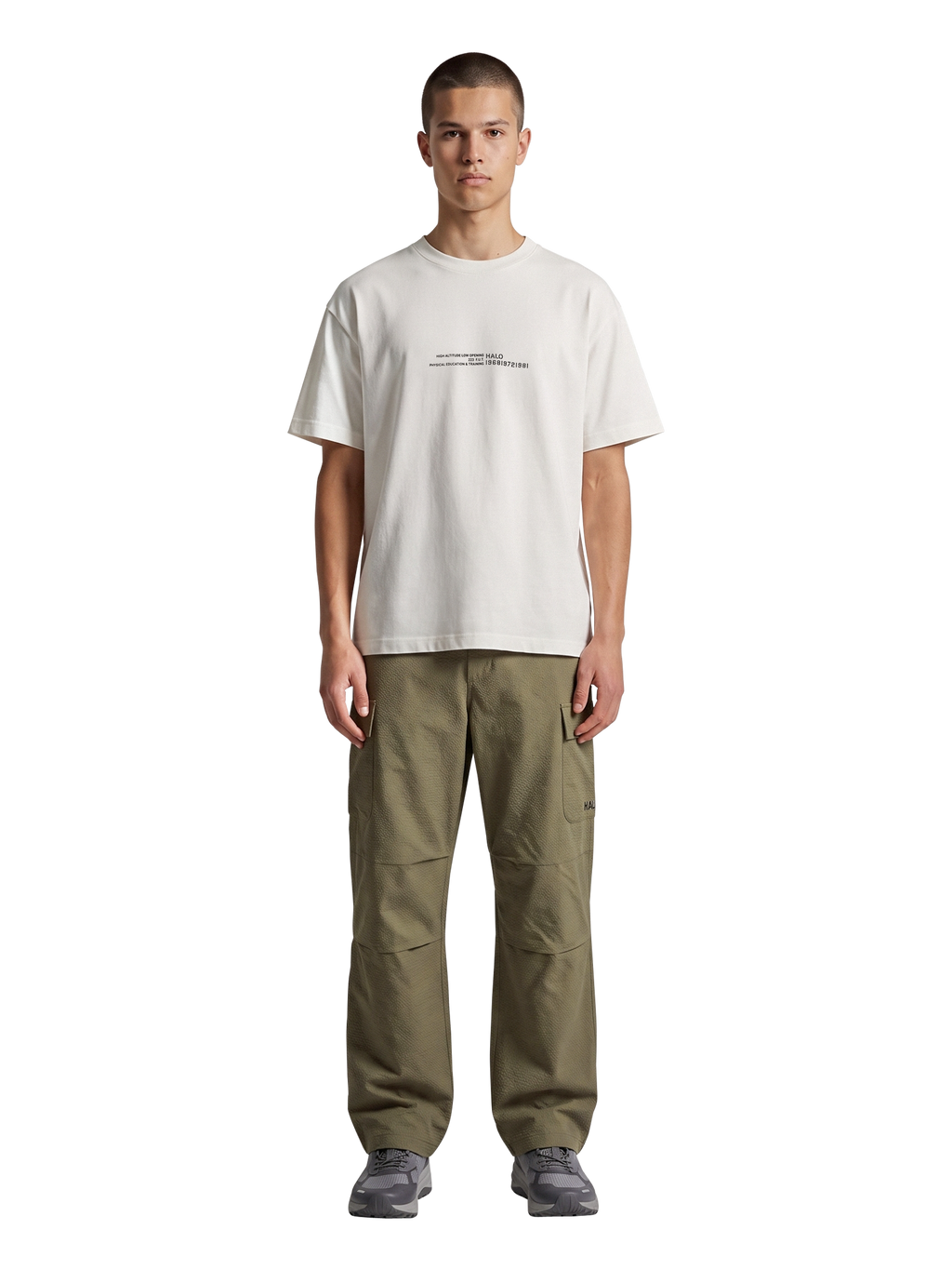 HALO GRAPHIC BOXY T-SHIRT