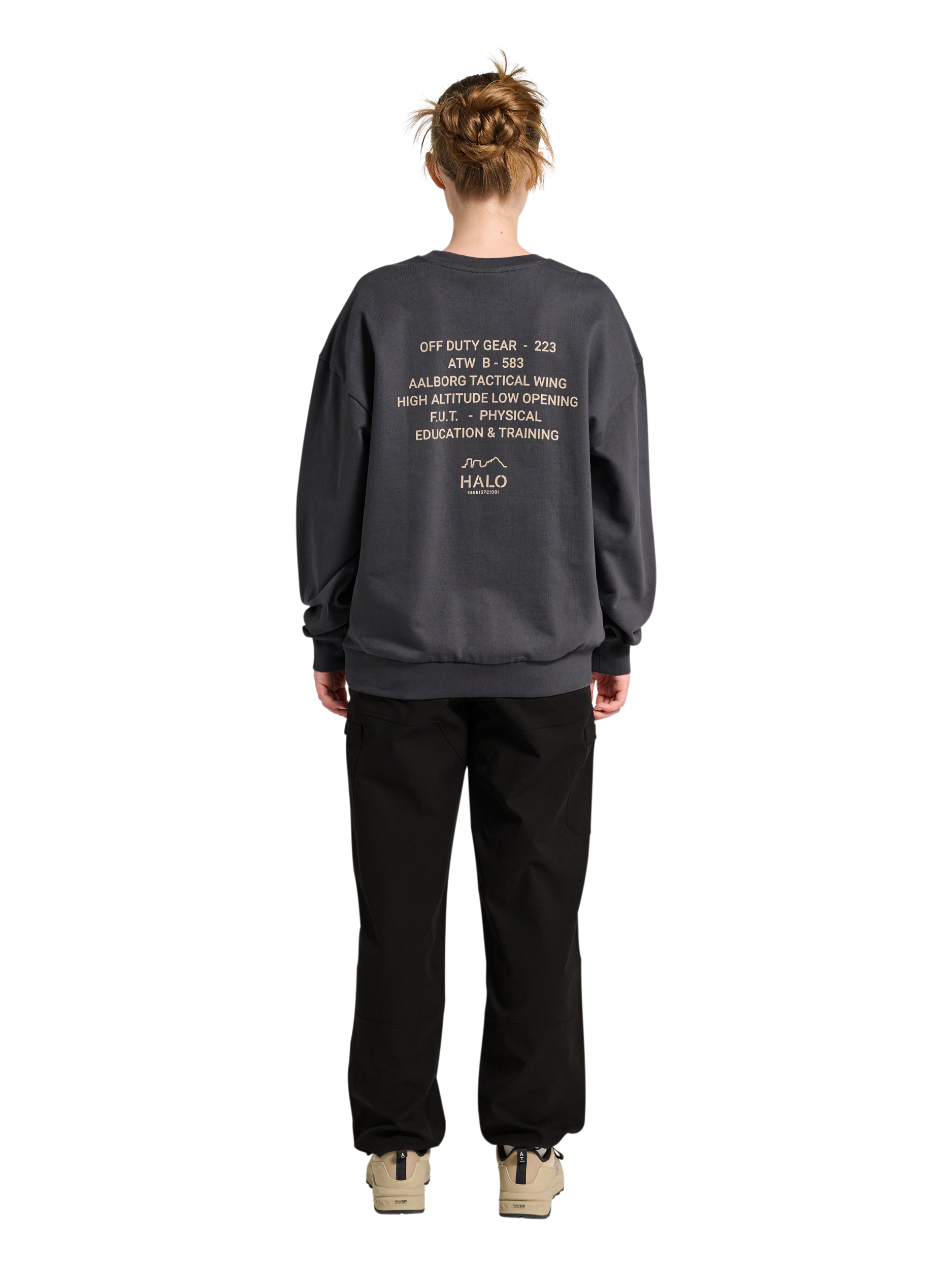 HALO GRAPHIC BOXY CREW