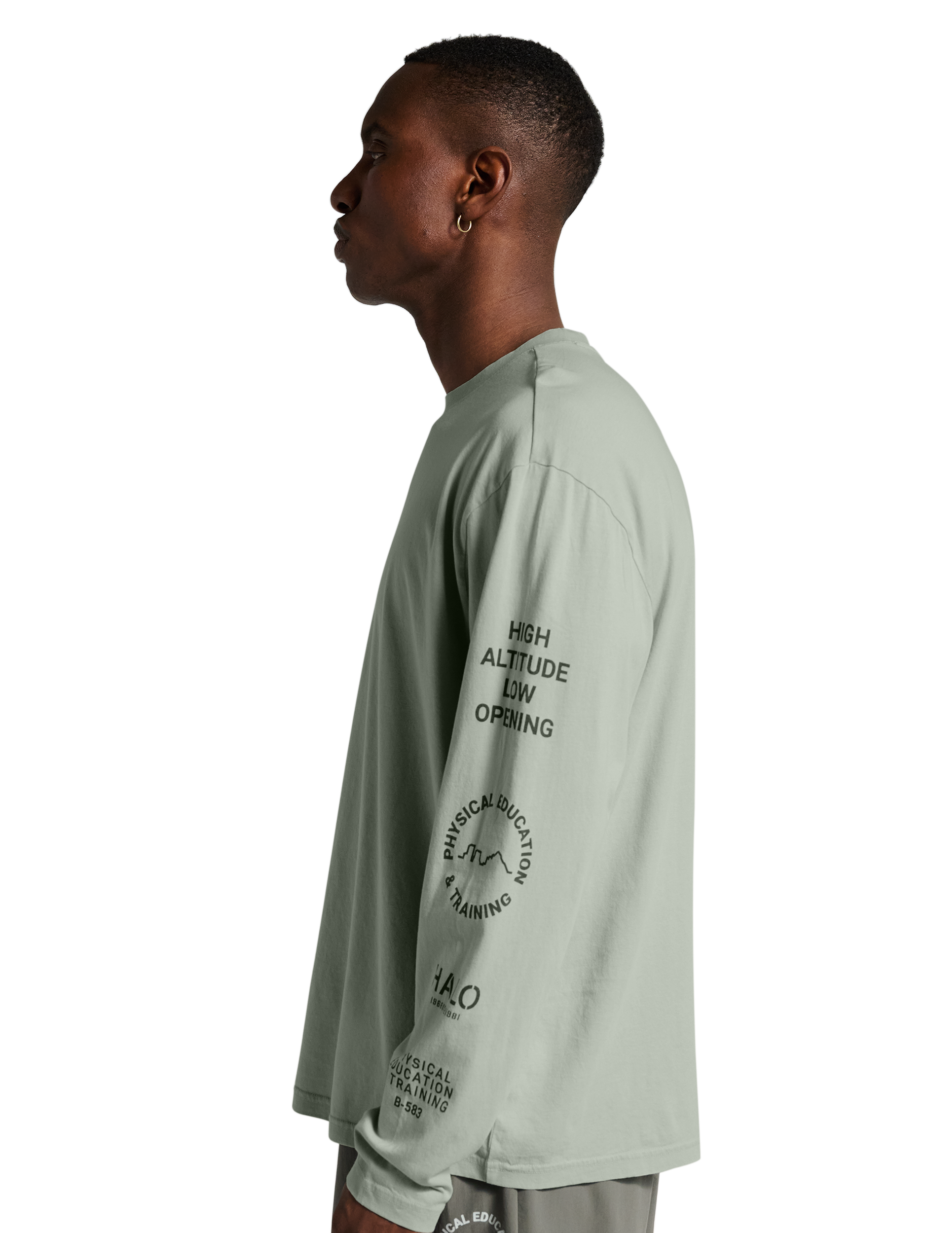 HALO GRAPHIC LOGO LONGSLEEVE