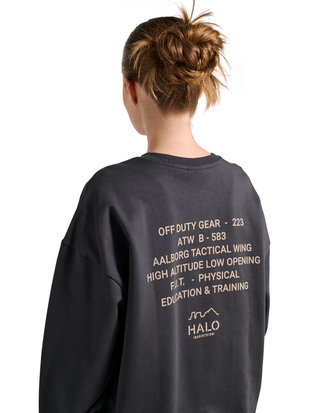 HALO GRAPHIC BOXY CREW