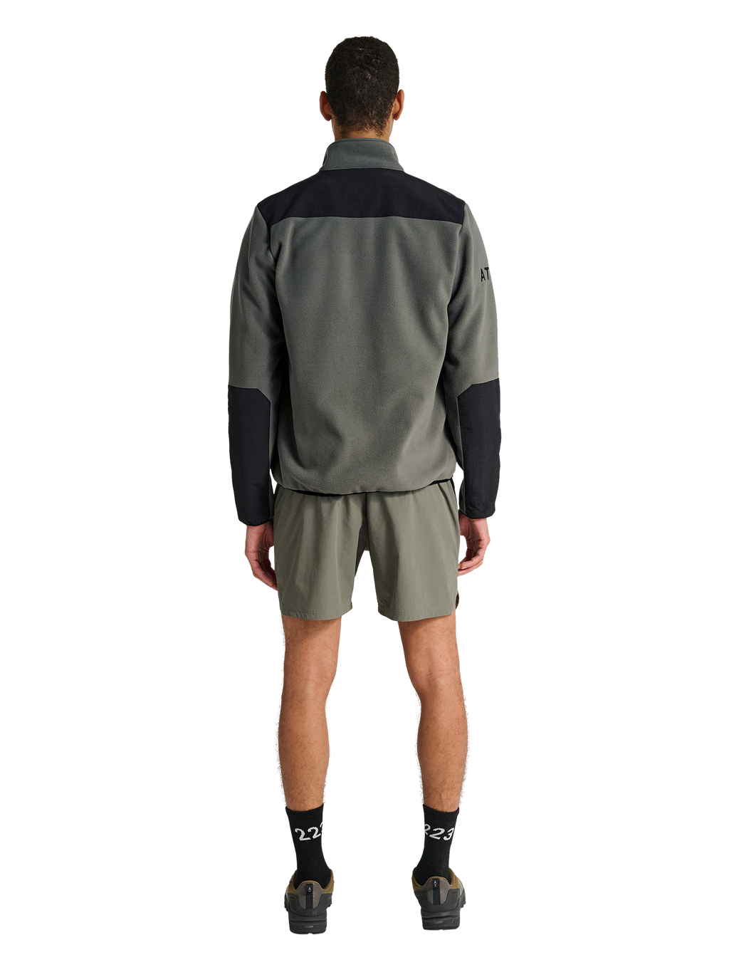 HALO BLOCKED ZIP FLEECE