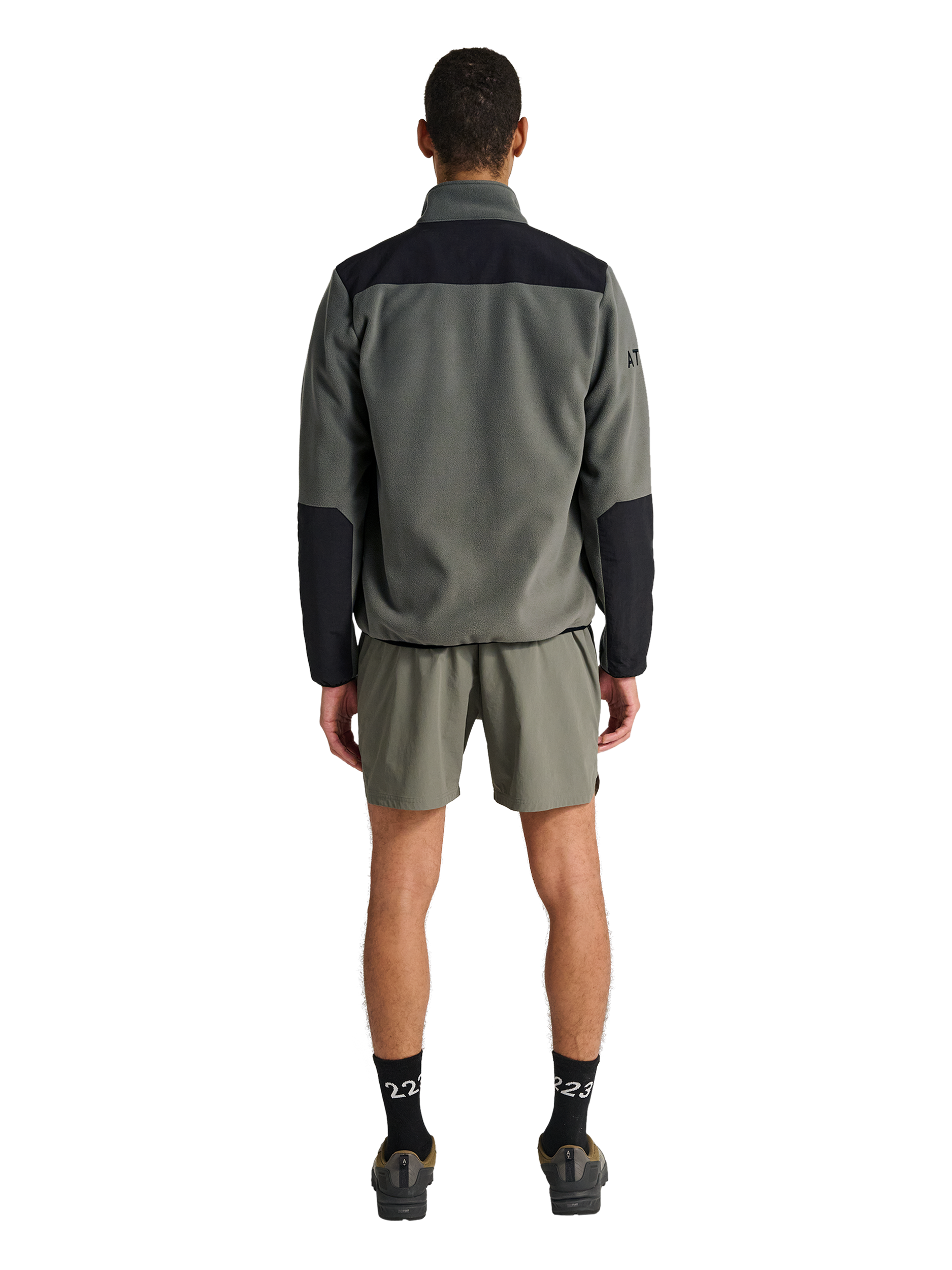 HALO BLOCKED ZIP FLEECE