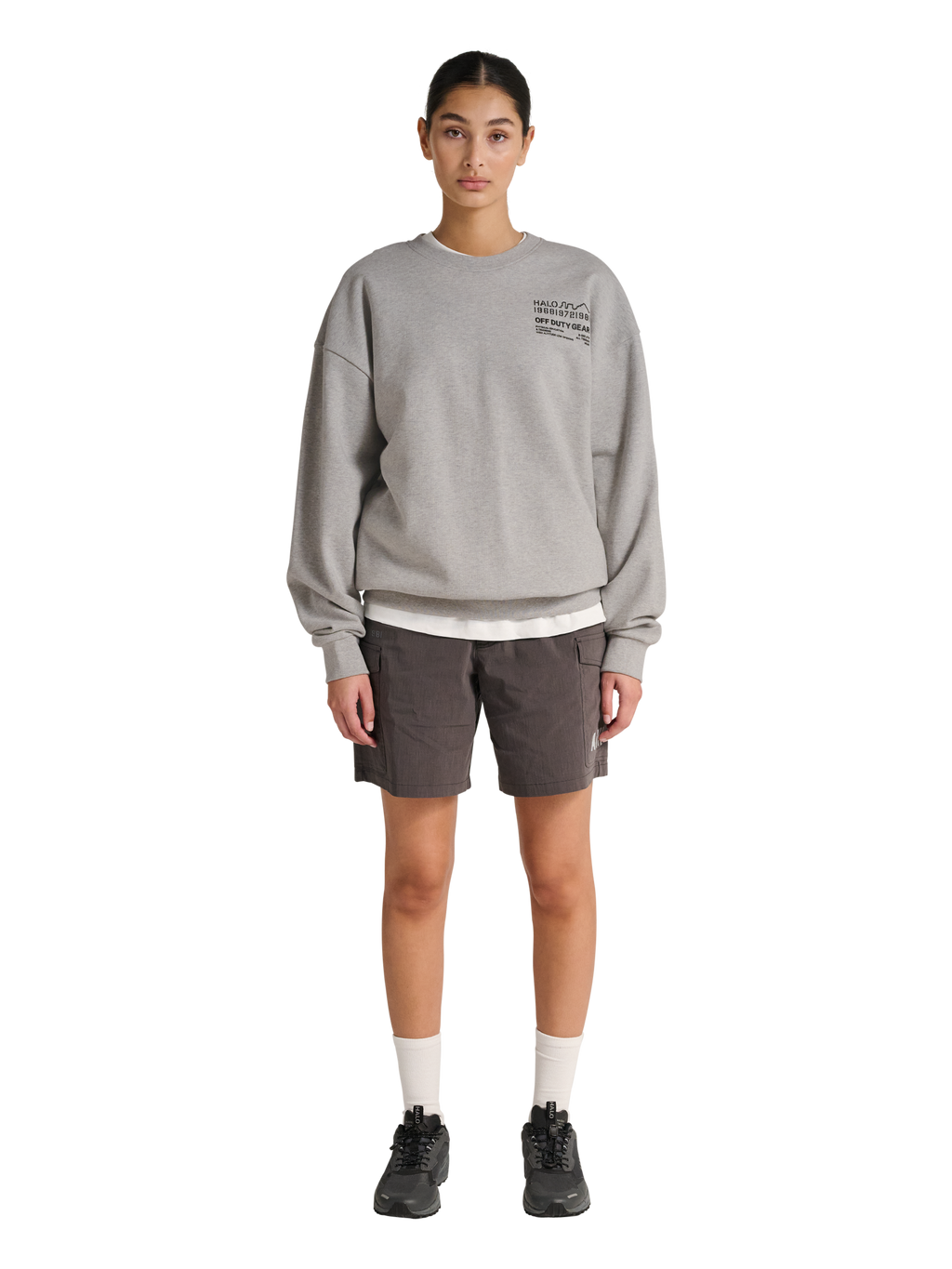 HALO GRAPHIC BOXY CREW