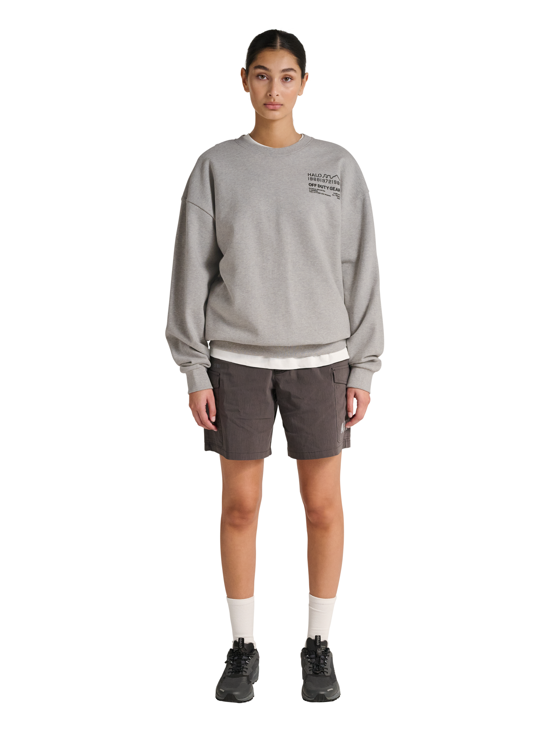 HALO GRAPHIC BOXY CREW