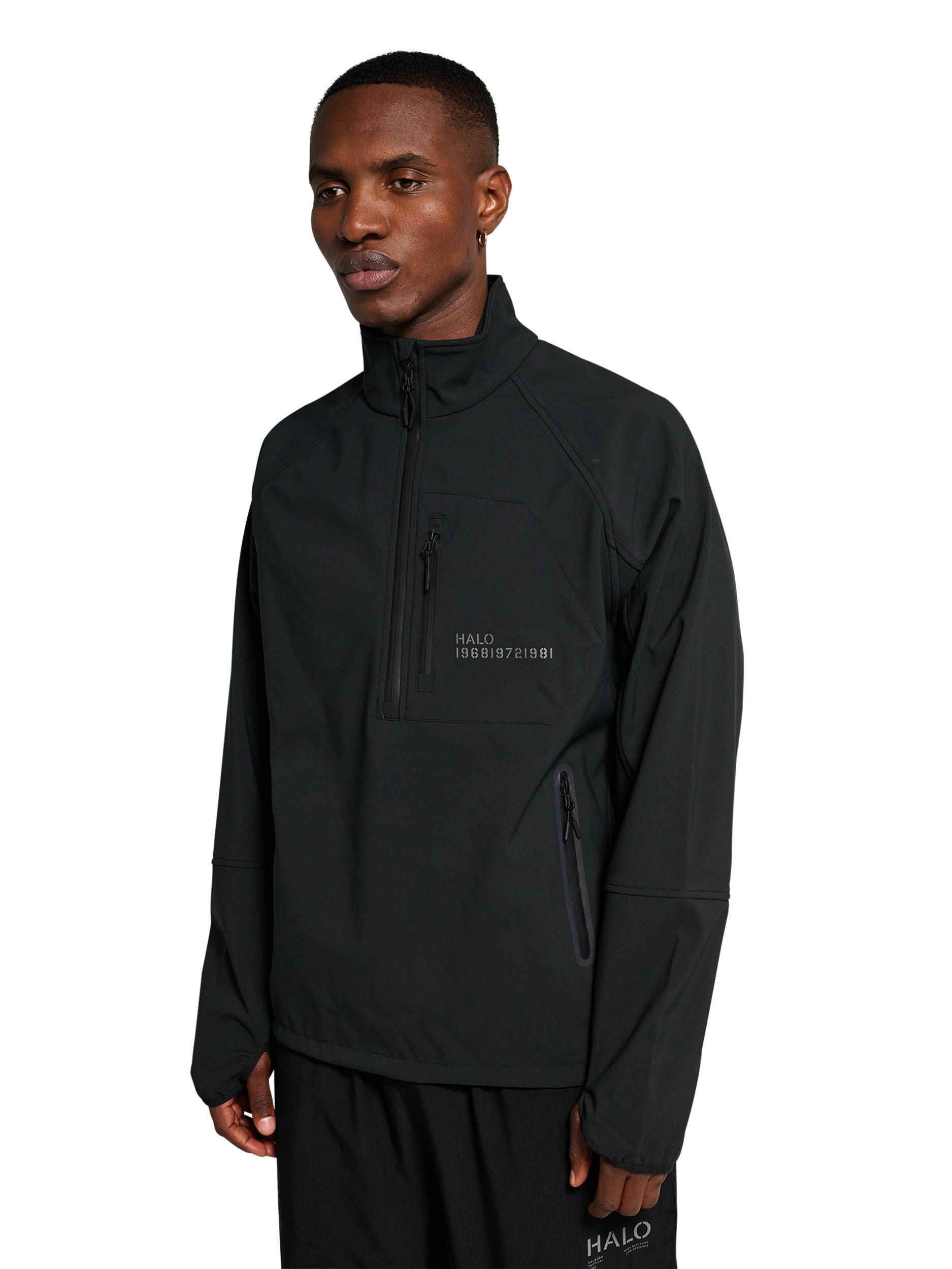 HALO ELITE SOFTSHELL HALF ZIP