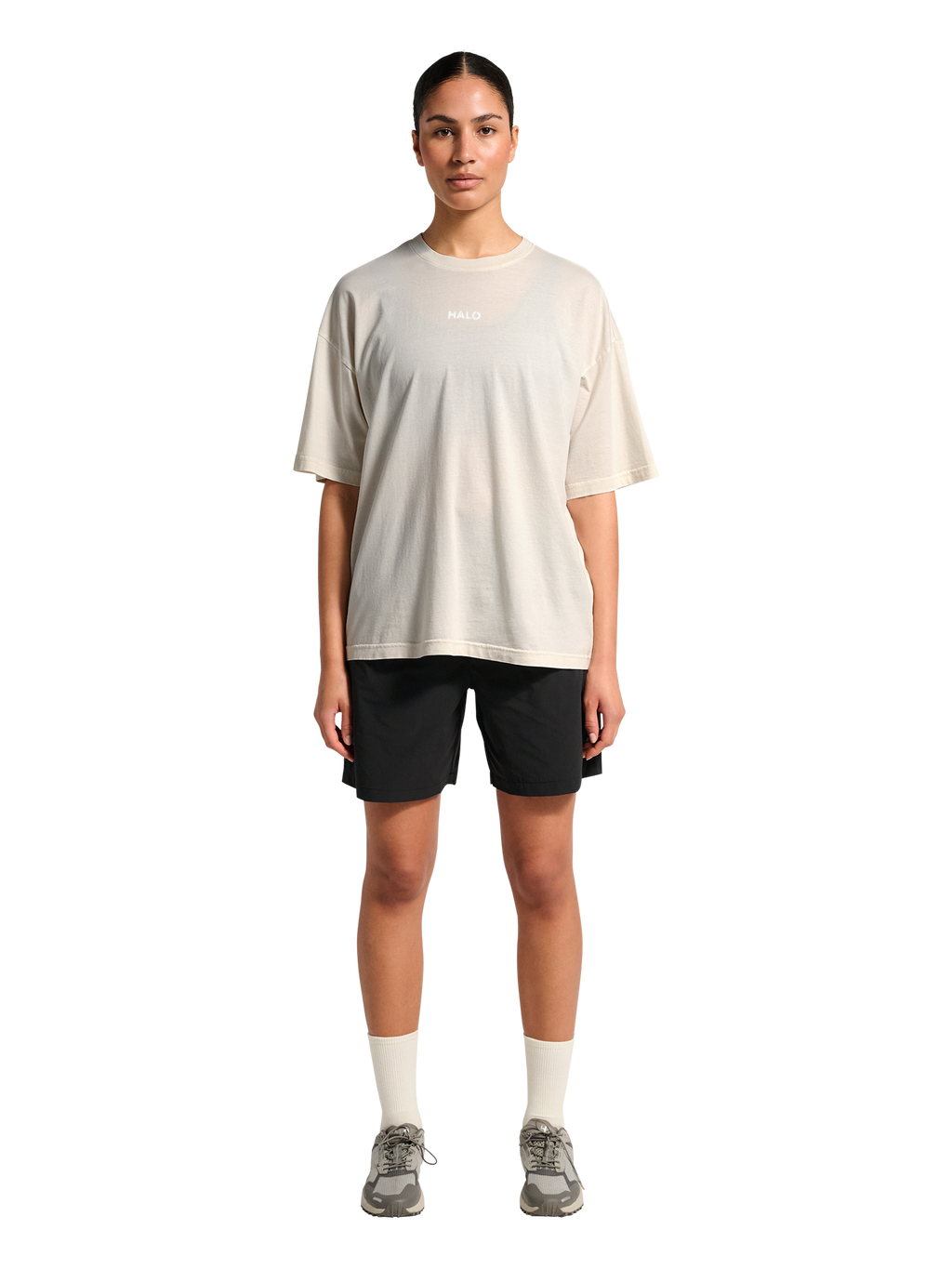HALO GRAPHIC LOGO BOXY T-SHIRT