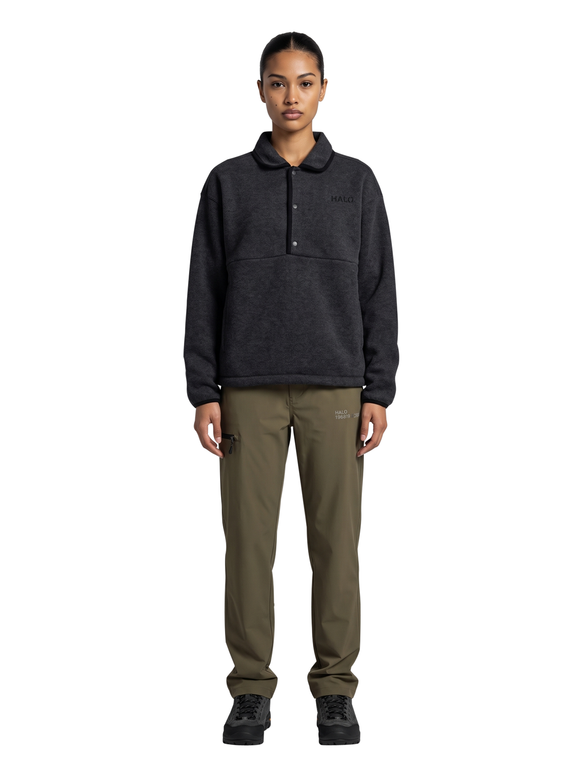 HALO FUSION POLO KNIT