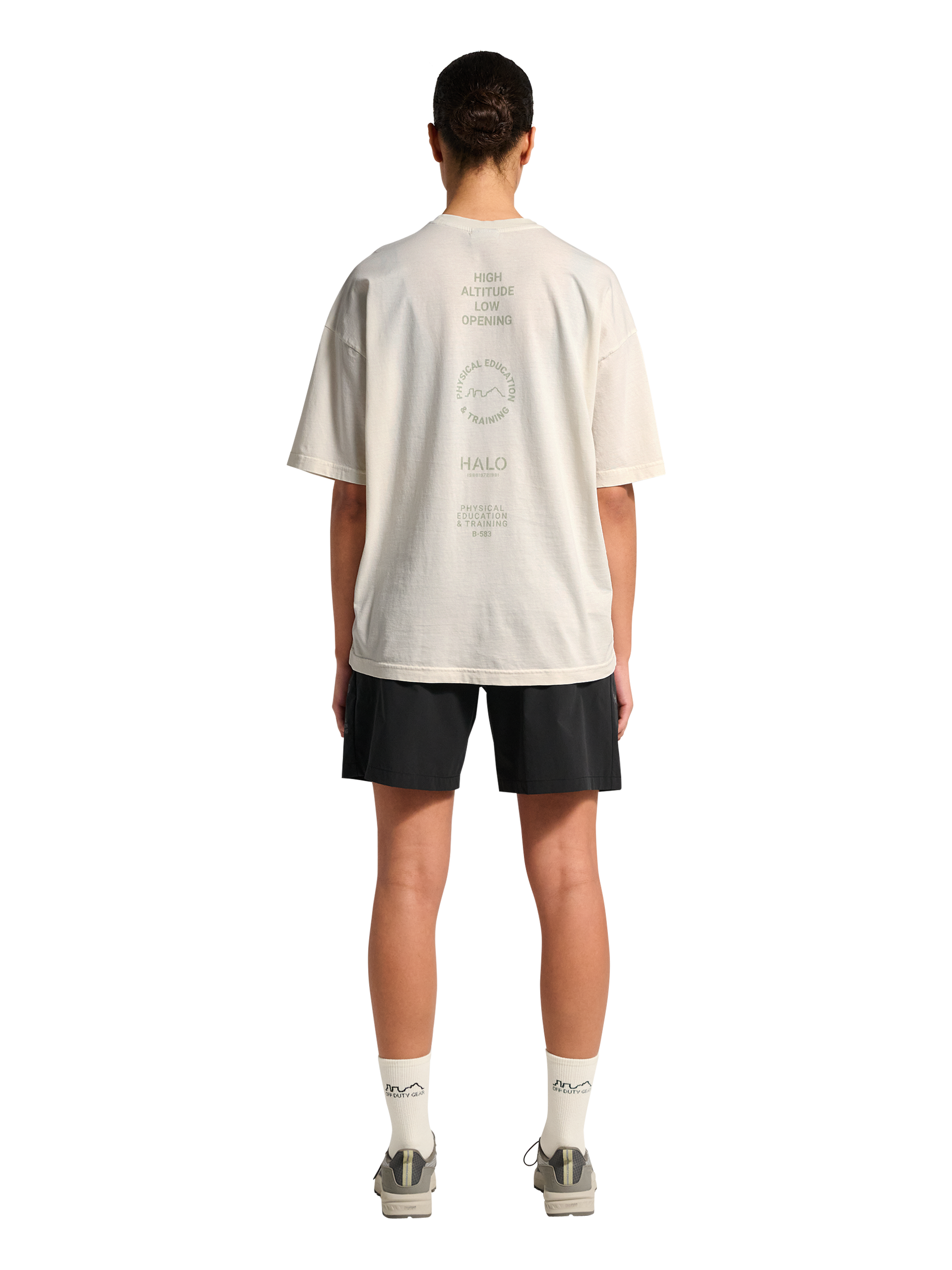 HALO GRAPHIC LOGO BOXY T-SHIRT