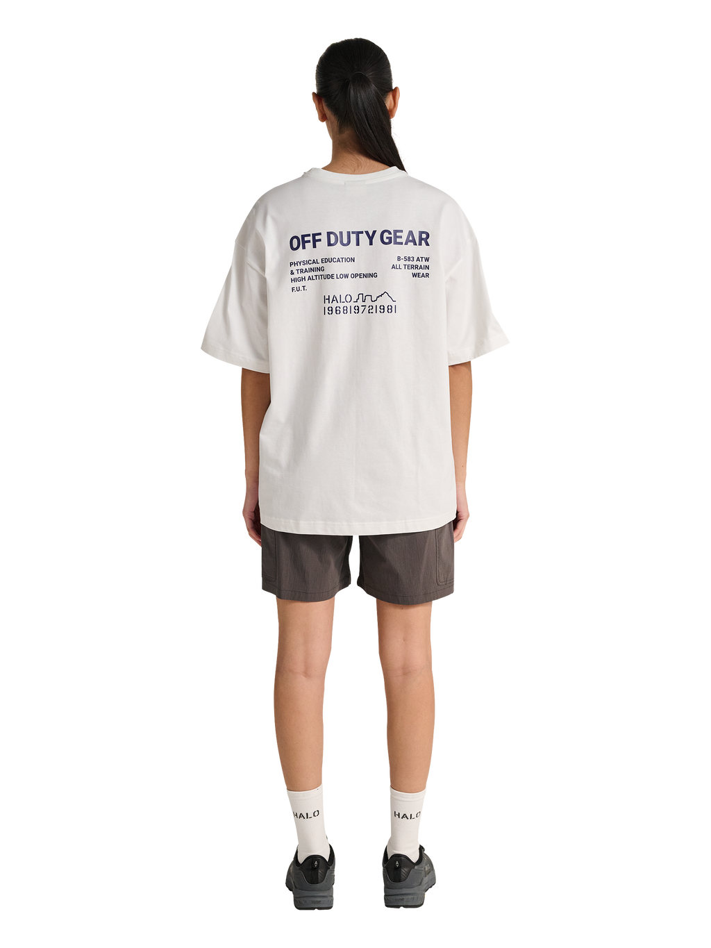 HALO GRAPHIC BOXY T-SHIRT