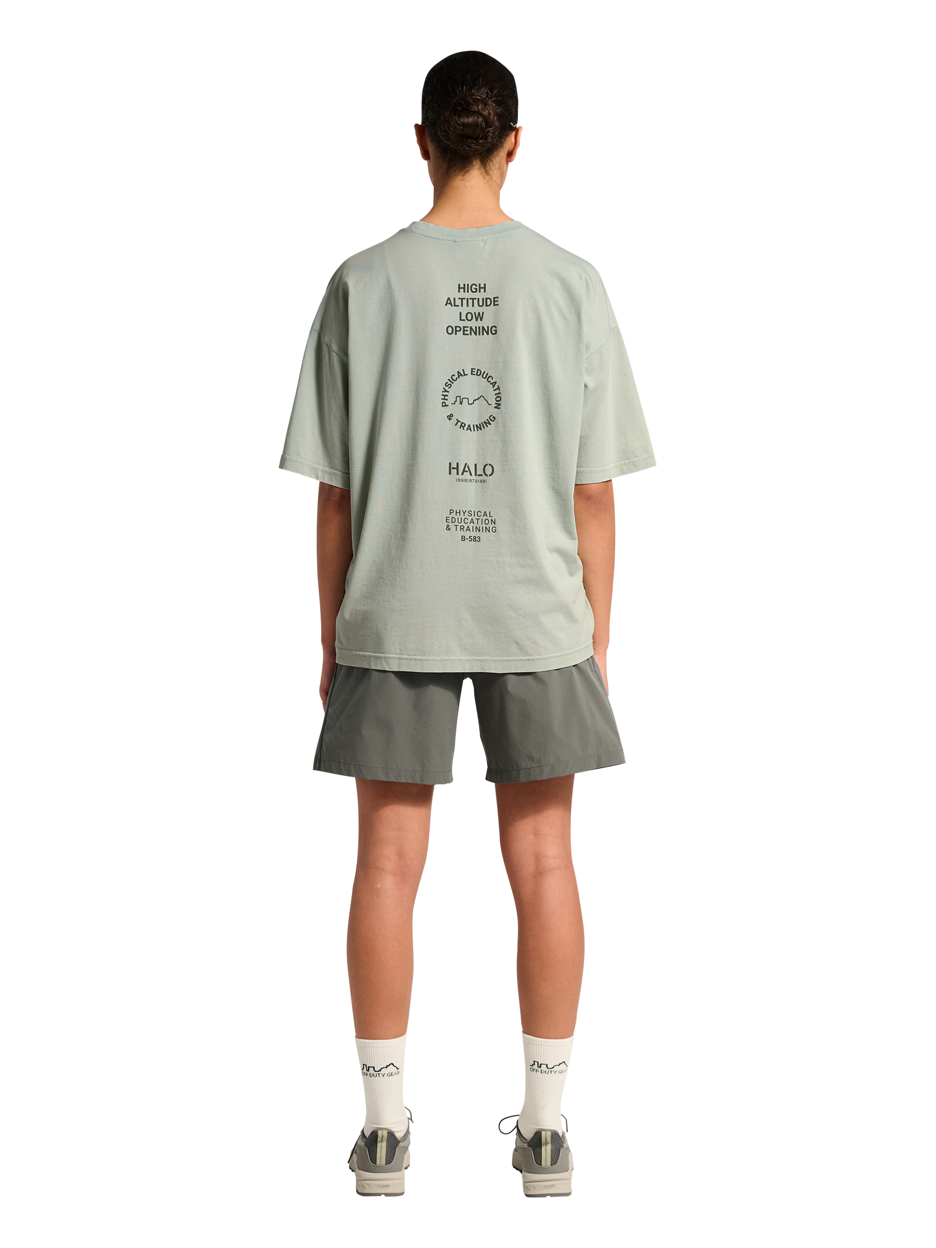 HALO GRAPHIC LOGO BOXY T-SHIRT