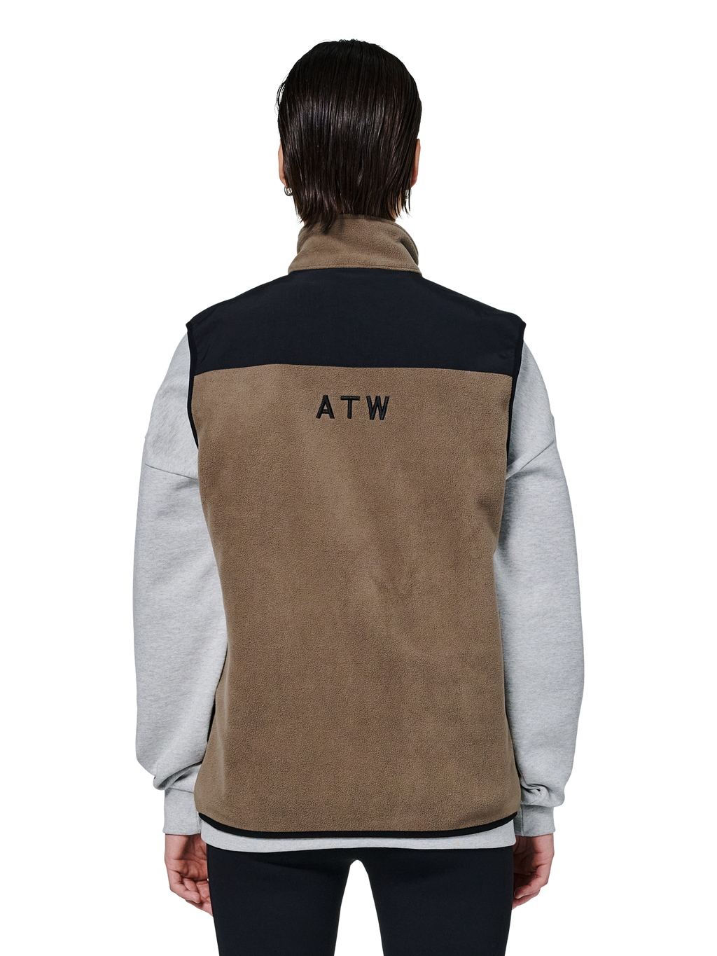 HALO BLOCKED FLEECE VEST
