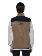 HALO BLOCKED FLEECE VEST