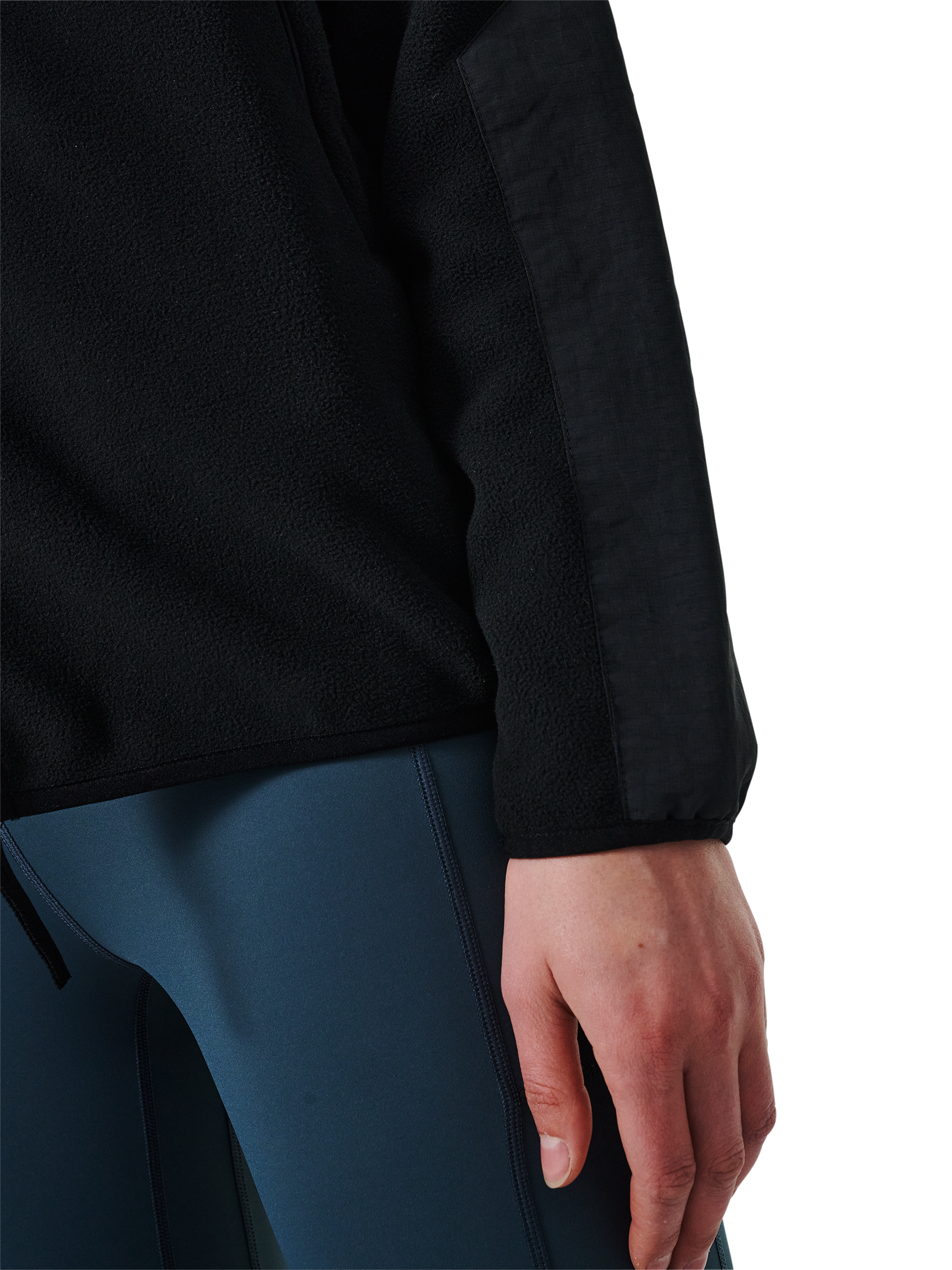 HALO BLOCKED ZIP FLEECE
