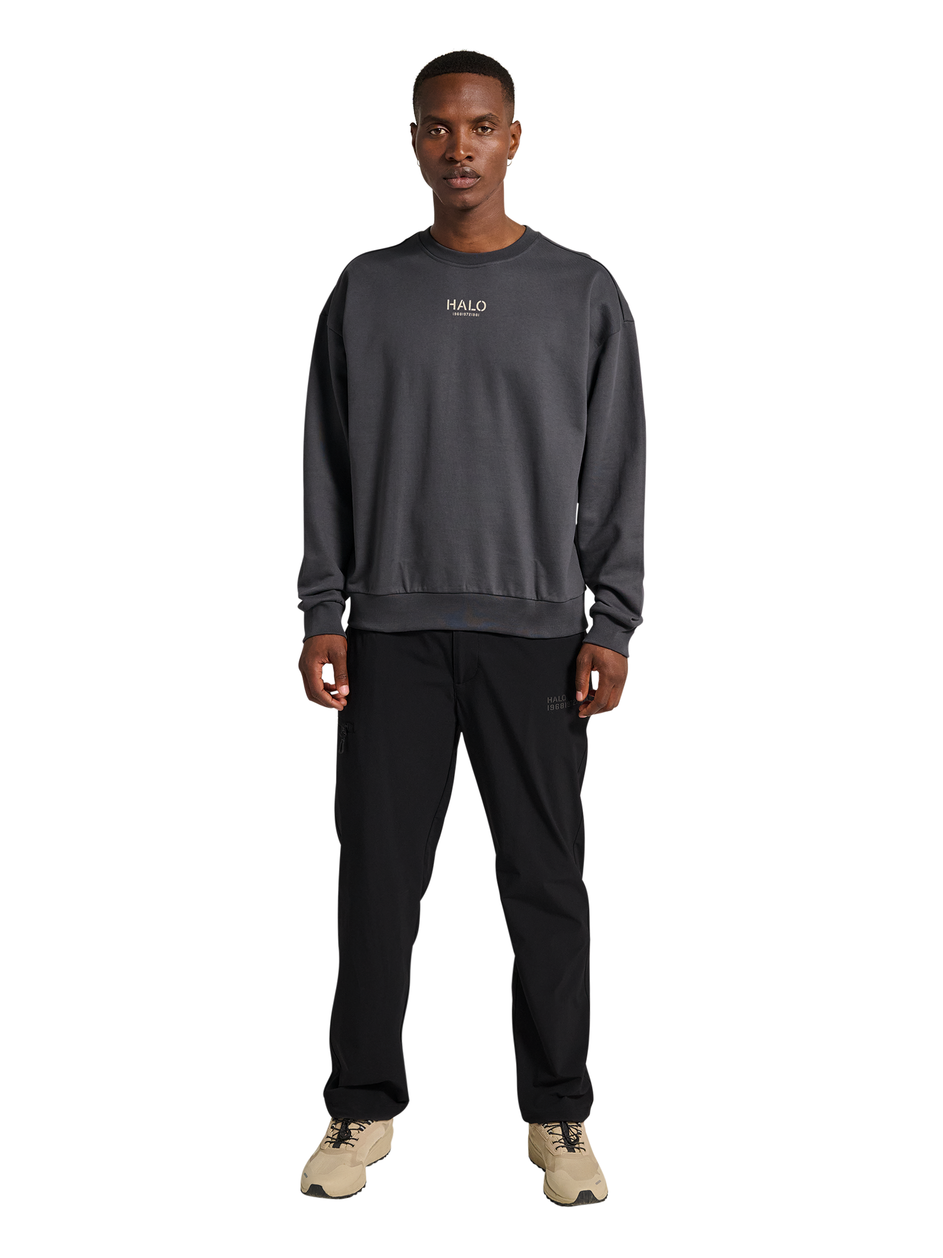 HALO GRAPHIC BOXY CREW