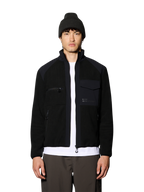 HALO PANELED FLEECE JACKET