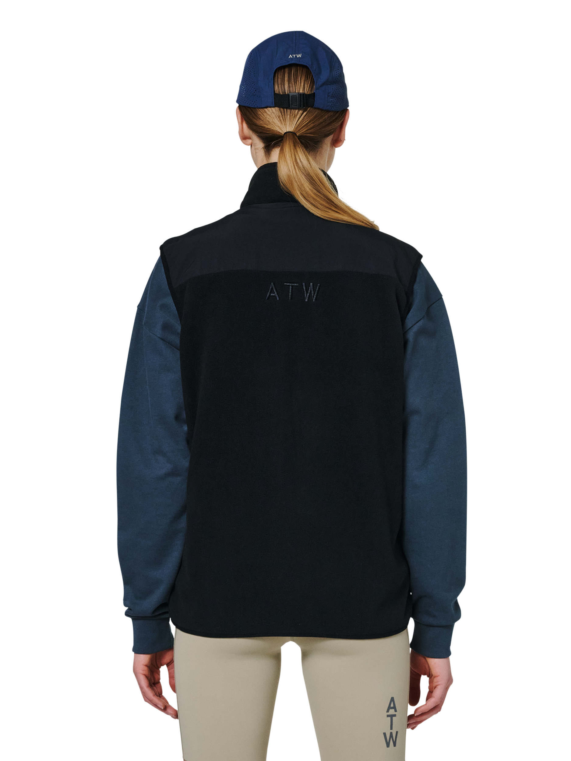HALO BLOCKED FLEECE VEST