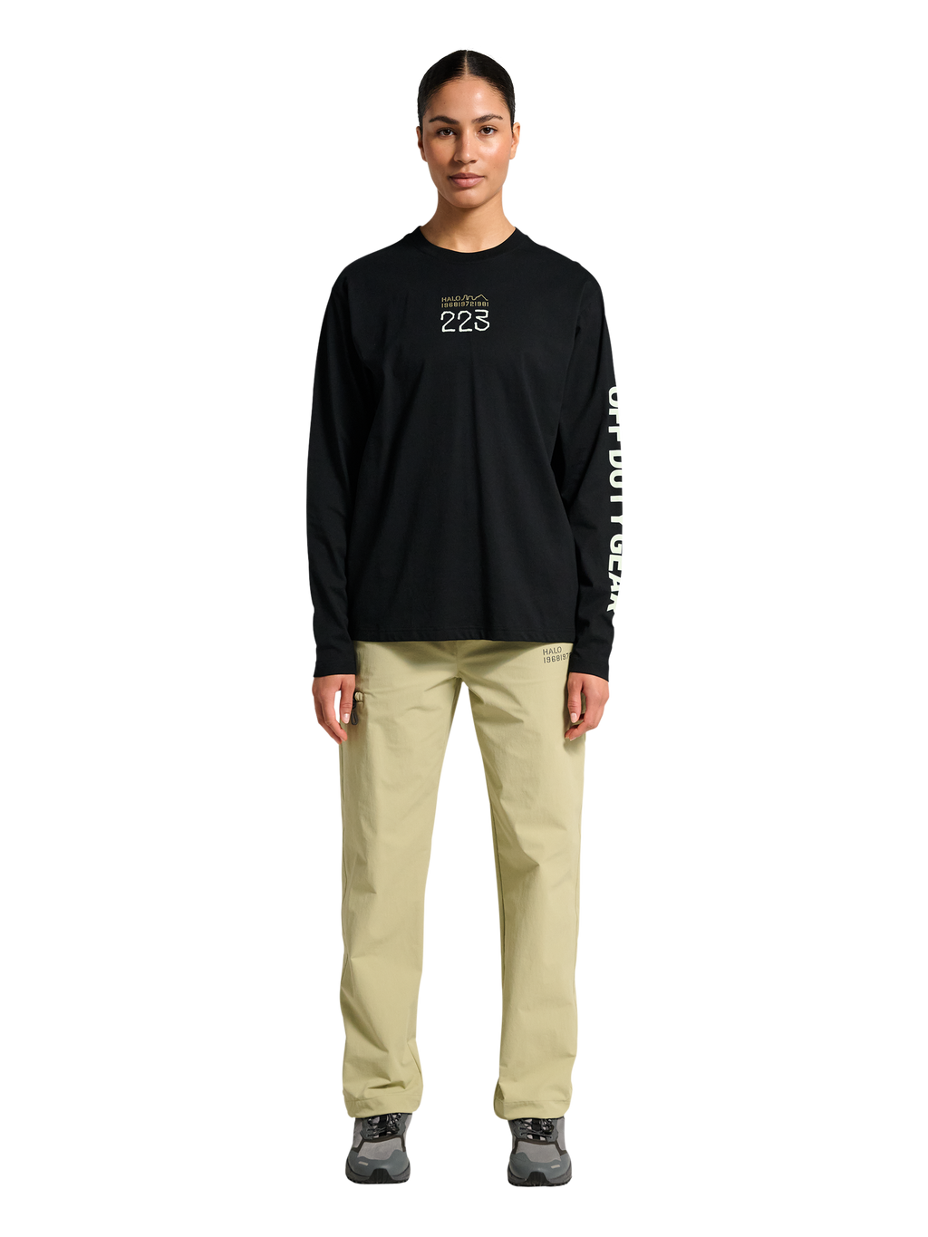 HALO GRAPHIC LS T-SHIRT