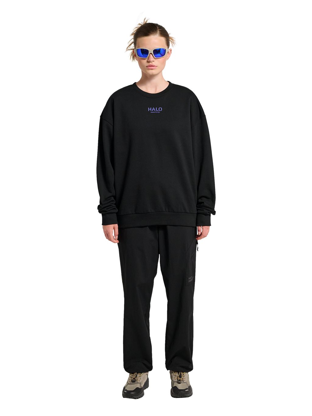 HALO GRAPHIC BOXY CREW