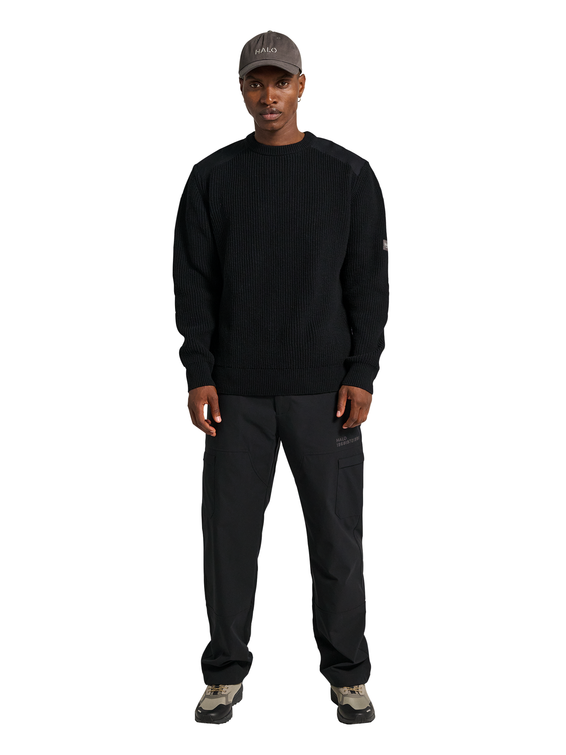 HALO WOOL CREW KNIT