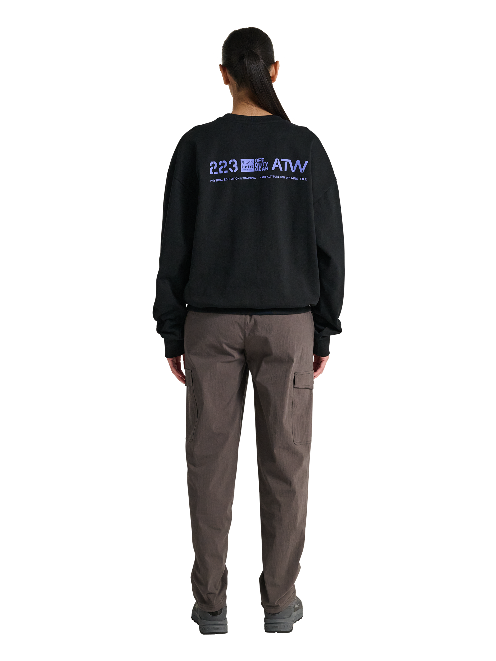 HALO GRAPHIC BOXY CREW