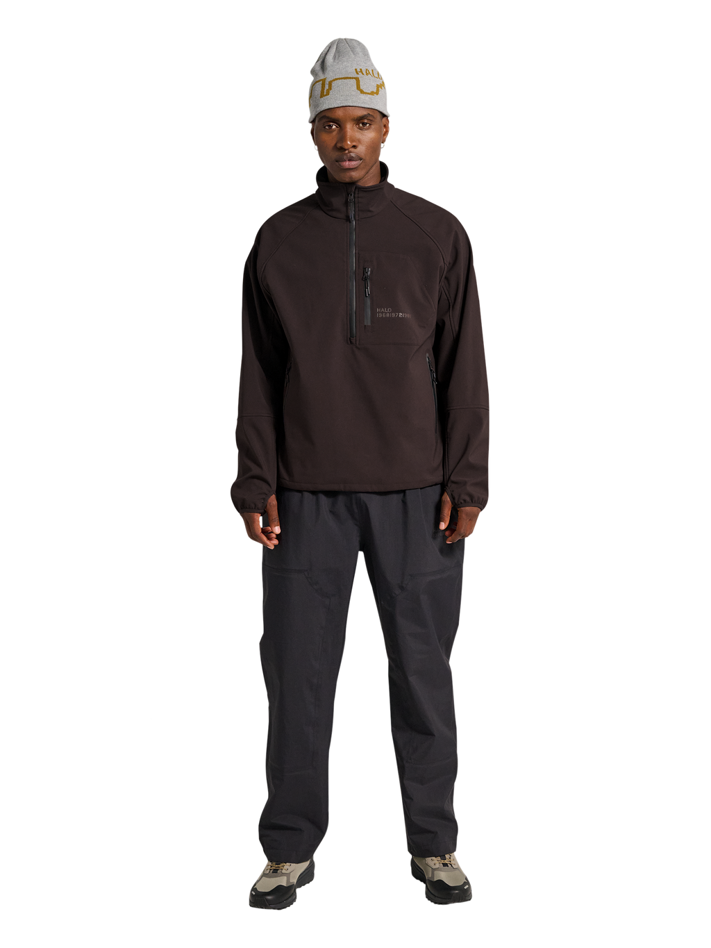 HALO ELITE SOFTSHELL HALF ZIP
