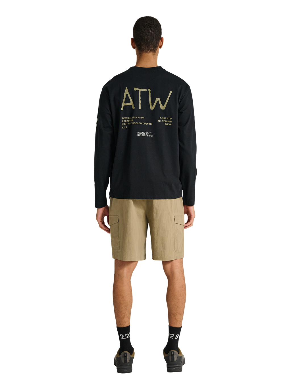 HALO GRAPHIC LS T-SHIRT