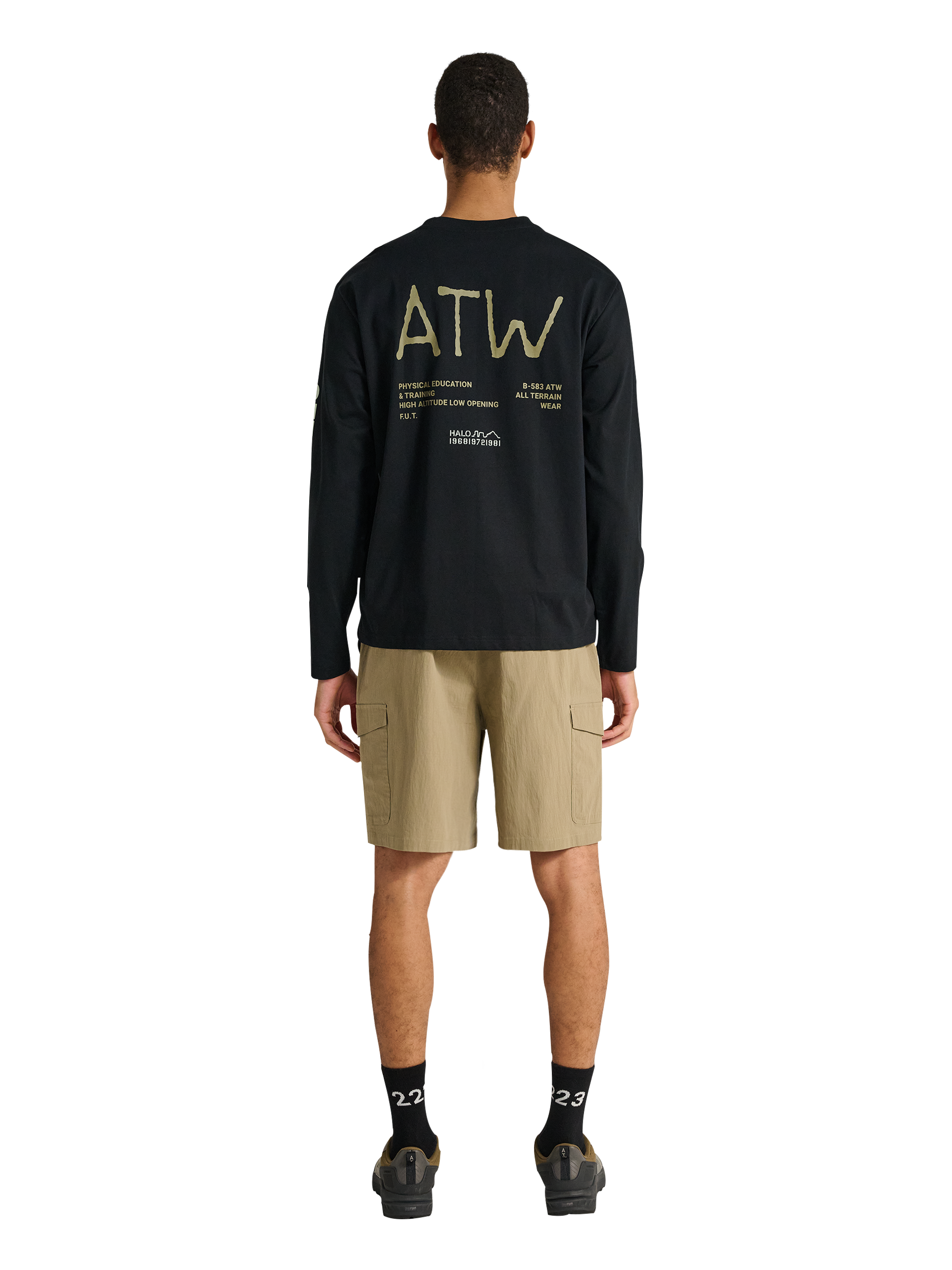HALO GRAPHIC LS T-SHIRT