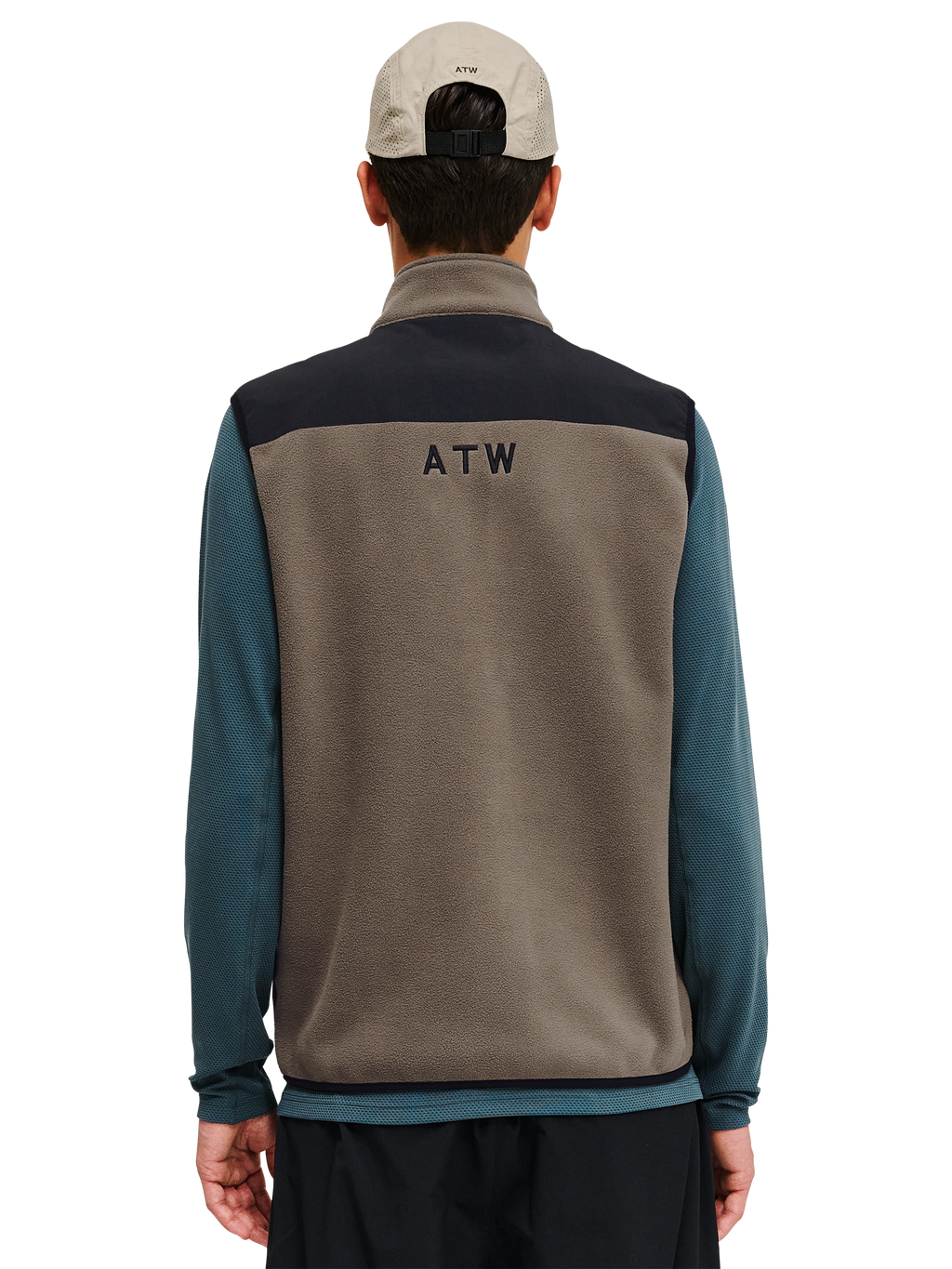 HALO BLOCKED FLEECE VEST