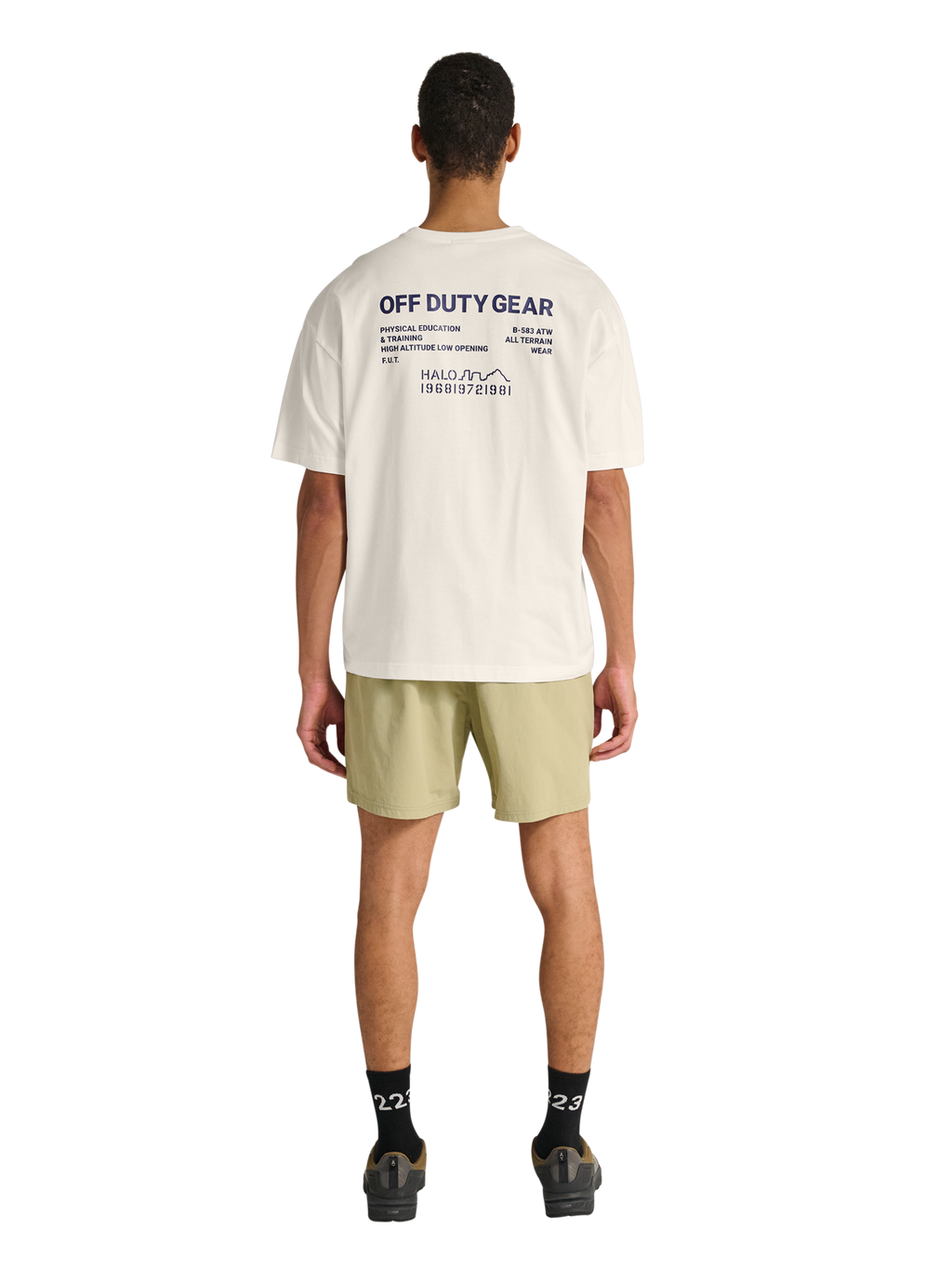HALO GRAPHIC BOXY T-SHIRT