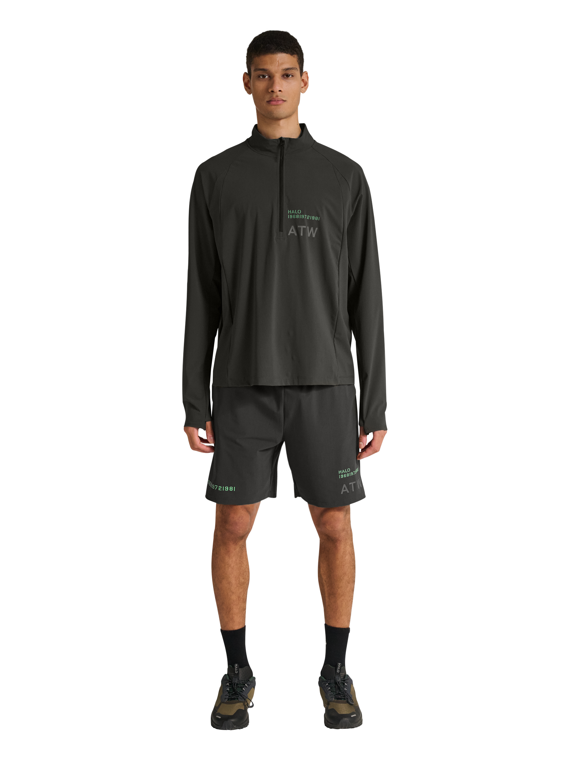 HALO AIR HALF ZIP SHIRT