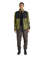 HALO BLOCKED ZIP FLEECE