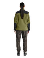 HALO BLOCKED ZIP FLEECE