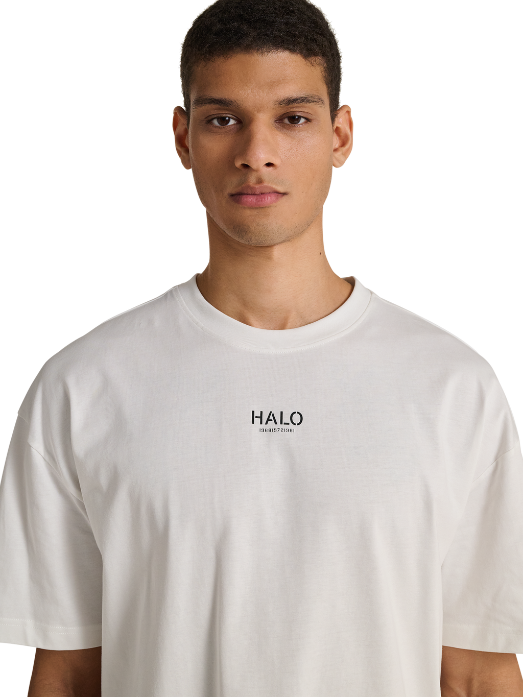 HALO GRAPHIC BOXY T-SHIRT