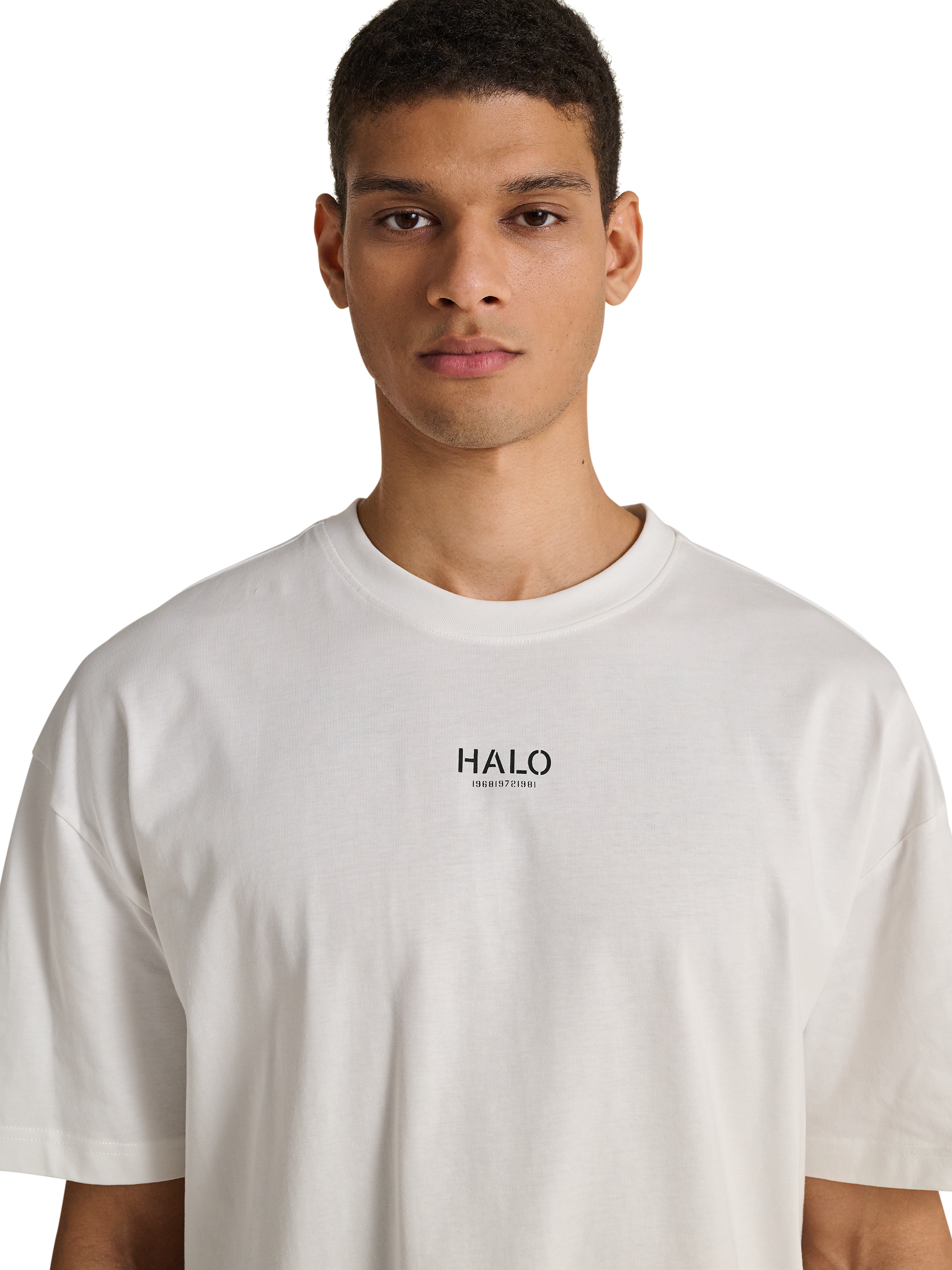 HALO GRAPHIC BOXY T-SHIRT