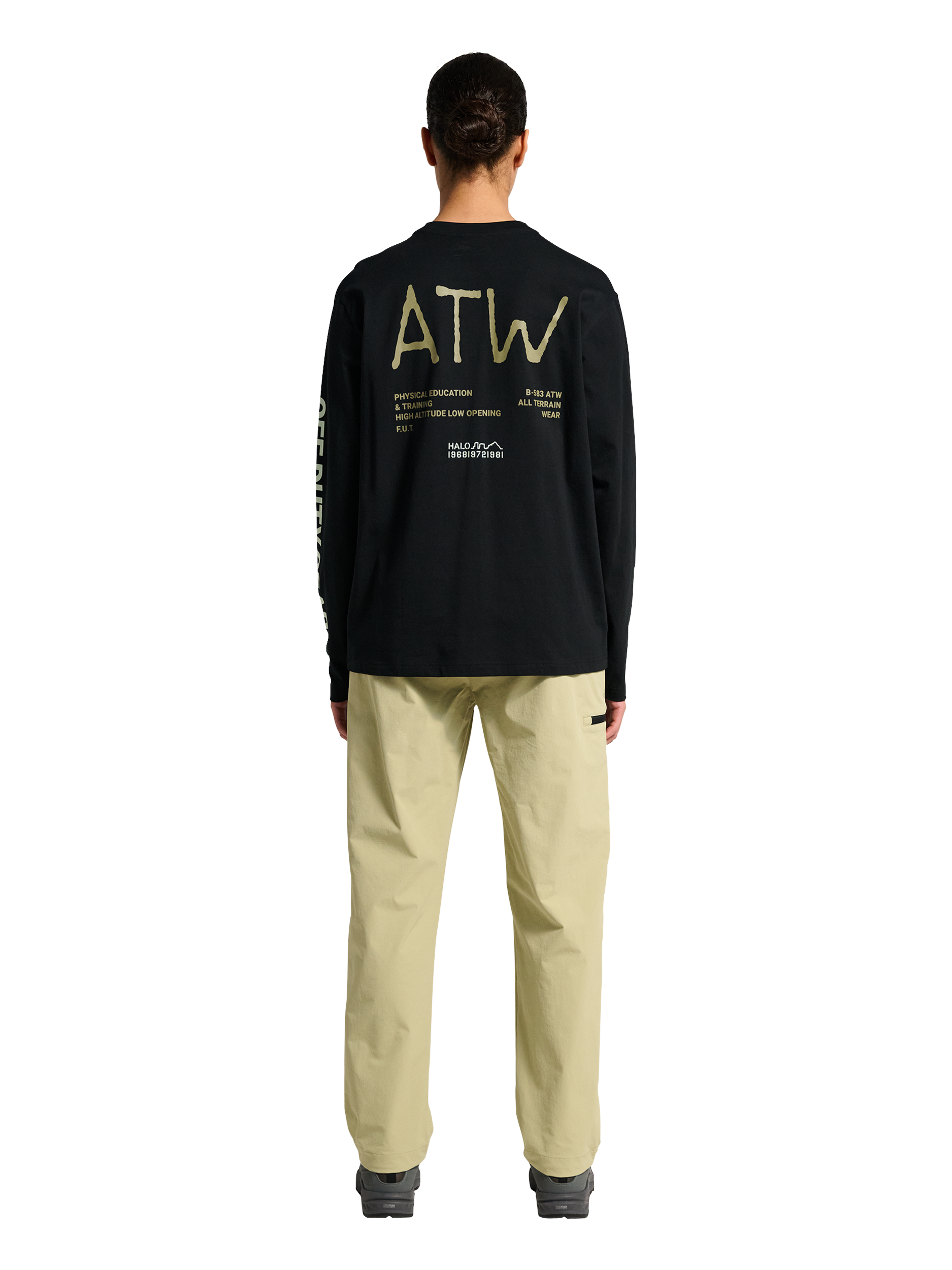 HALO GRAPHIC LS T-SHIRT