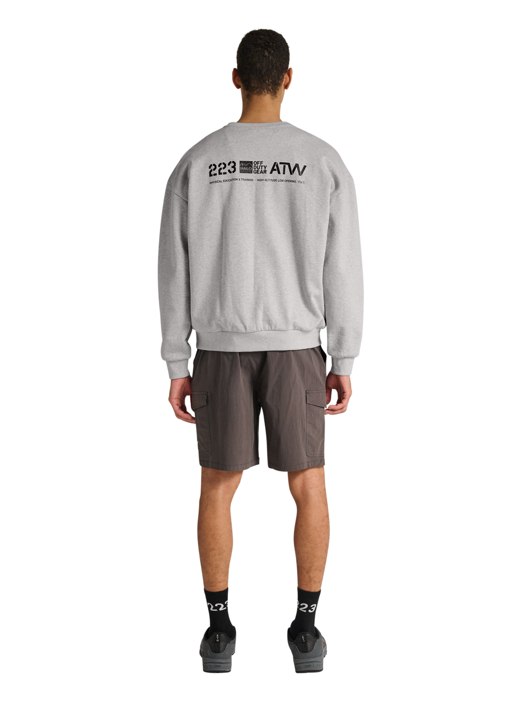 HALO GRAPHIC BOXY CREW