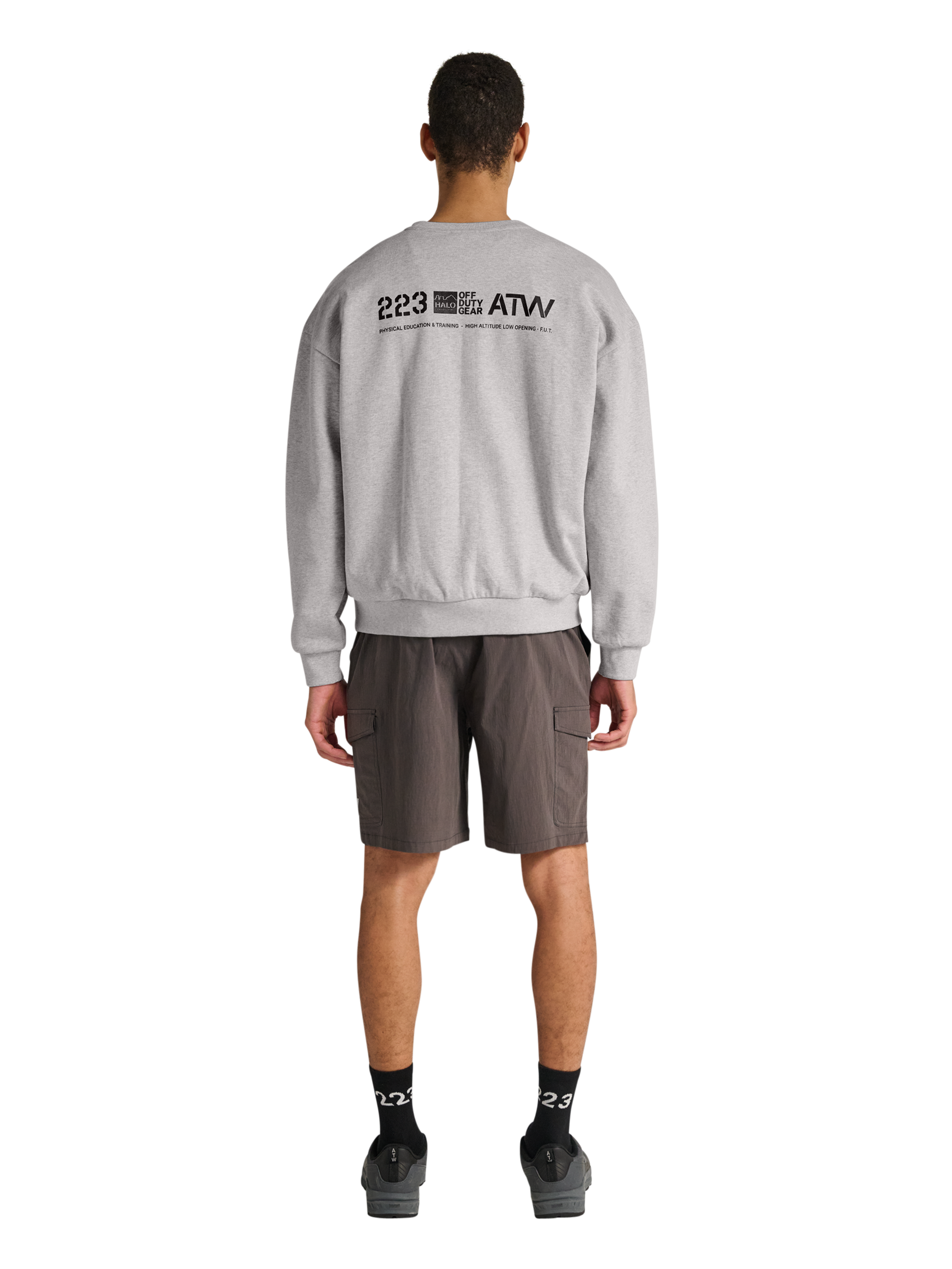 HALO GRAPHIC BOXY CREW