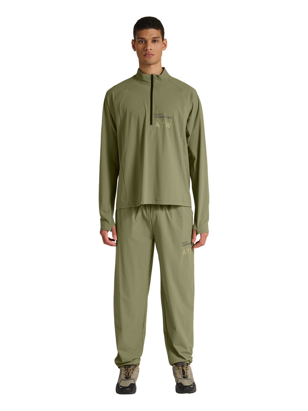 HALO AIR HALF ZIP SHIRT