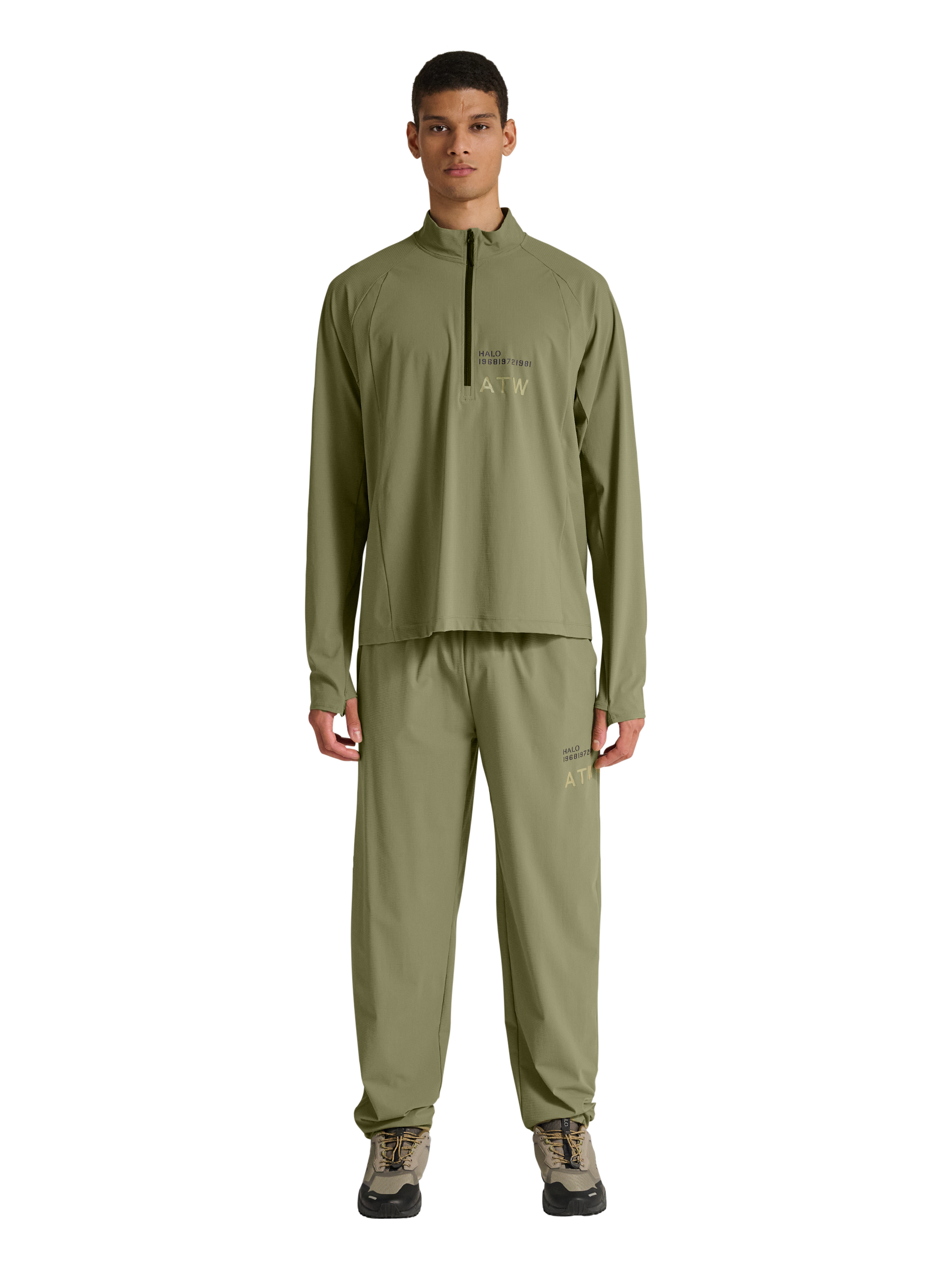 HALO AIR HALF ZIP SHIRT