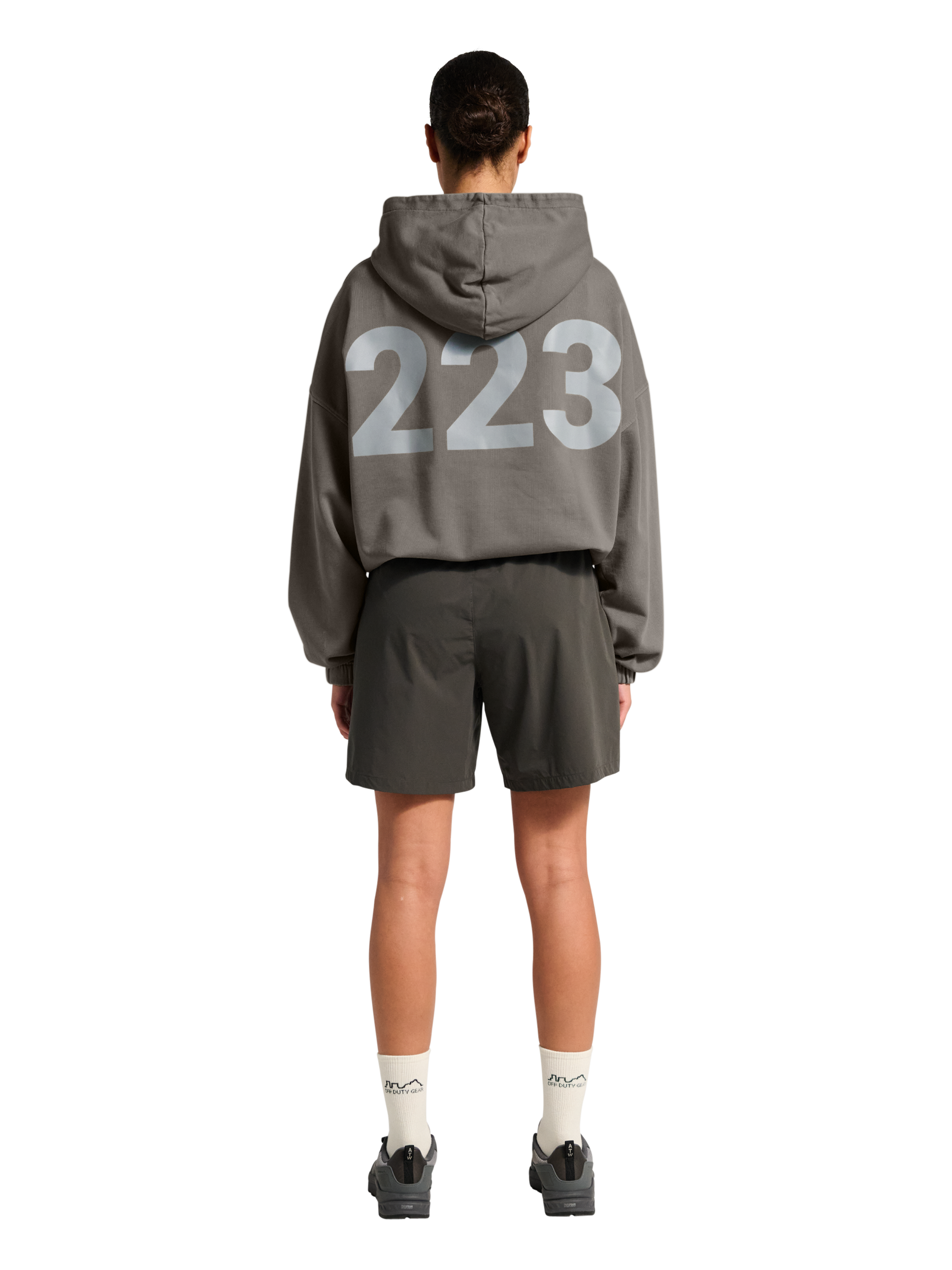 HALO DHOBI BOXY HOODIE