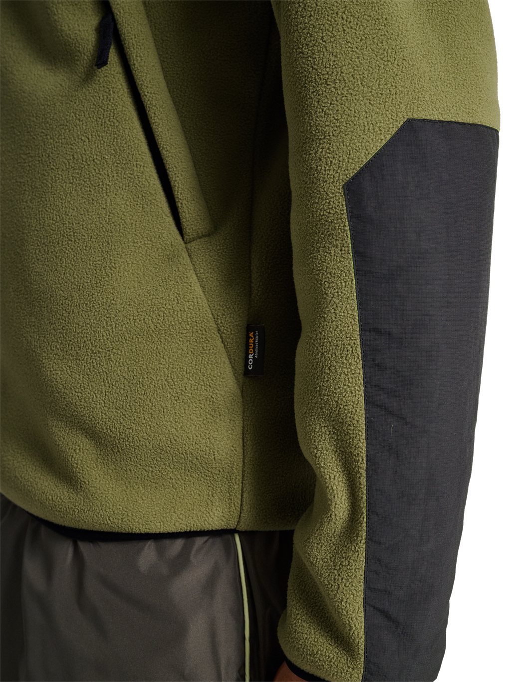 HALO BLOCKED ZIP FLEECE